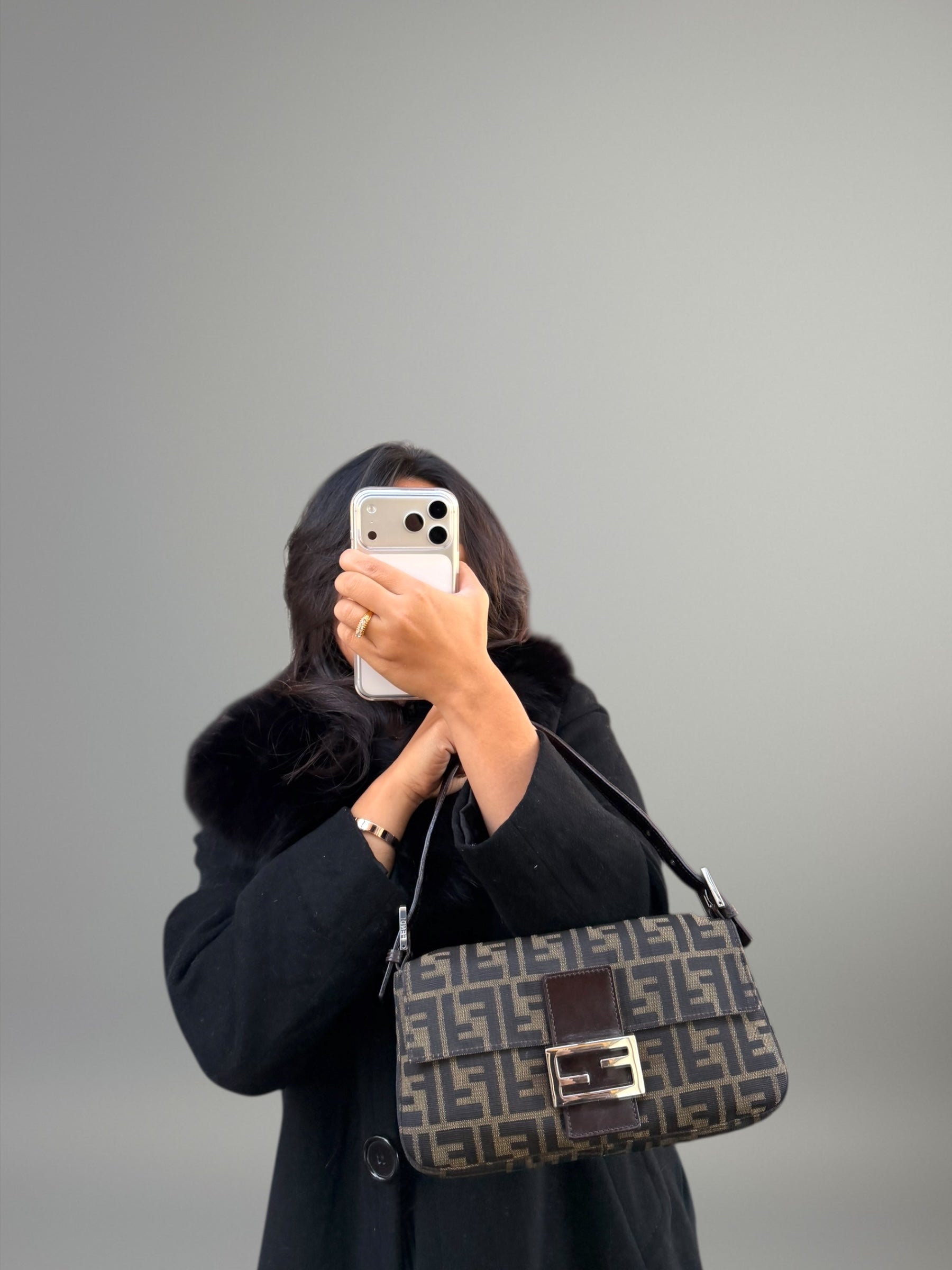 Fendi Baguette Zucca