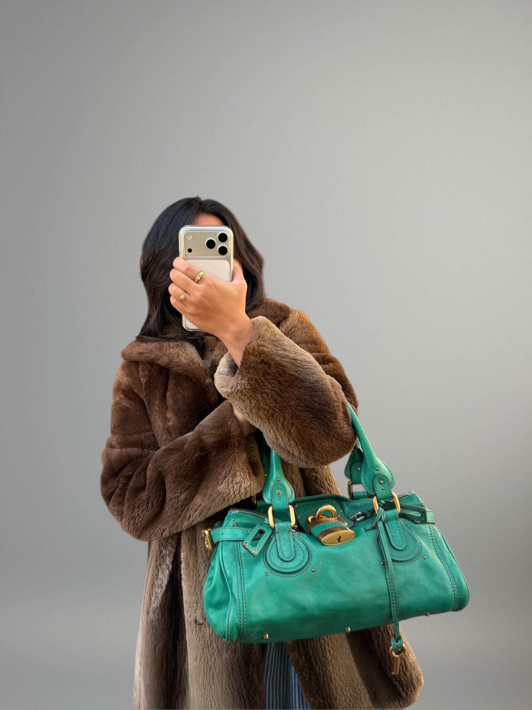 Chloé Paddington Verde Vintage