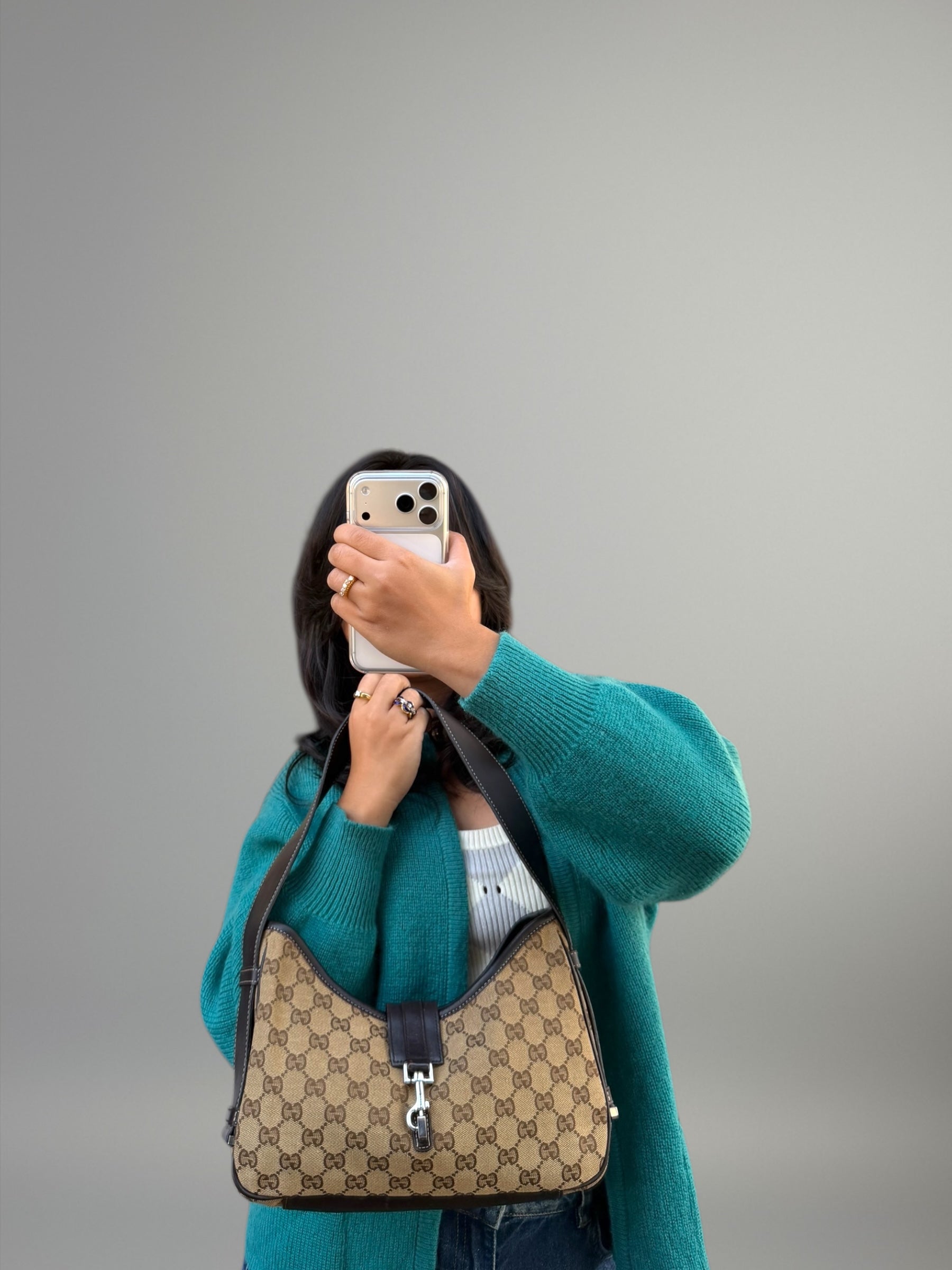 Gucci Mini Jackie in GG Canvas