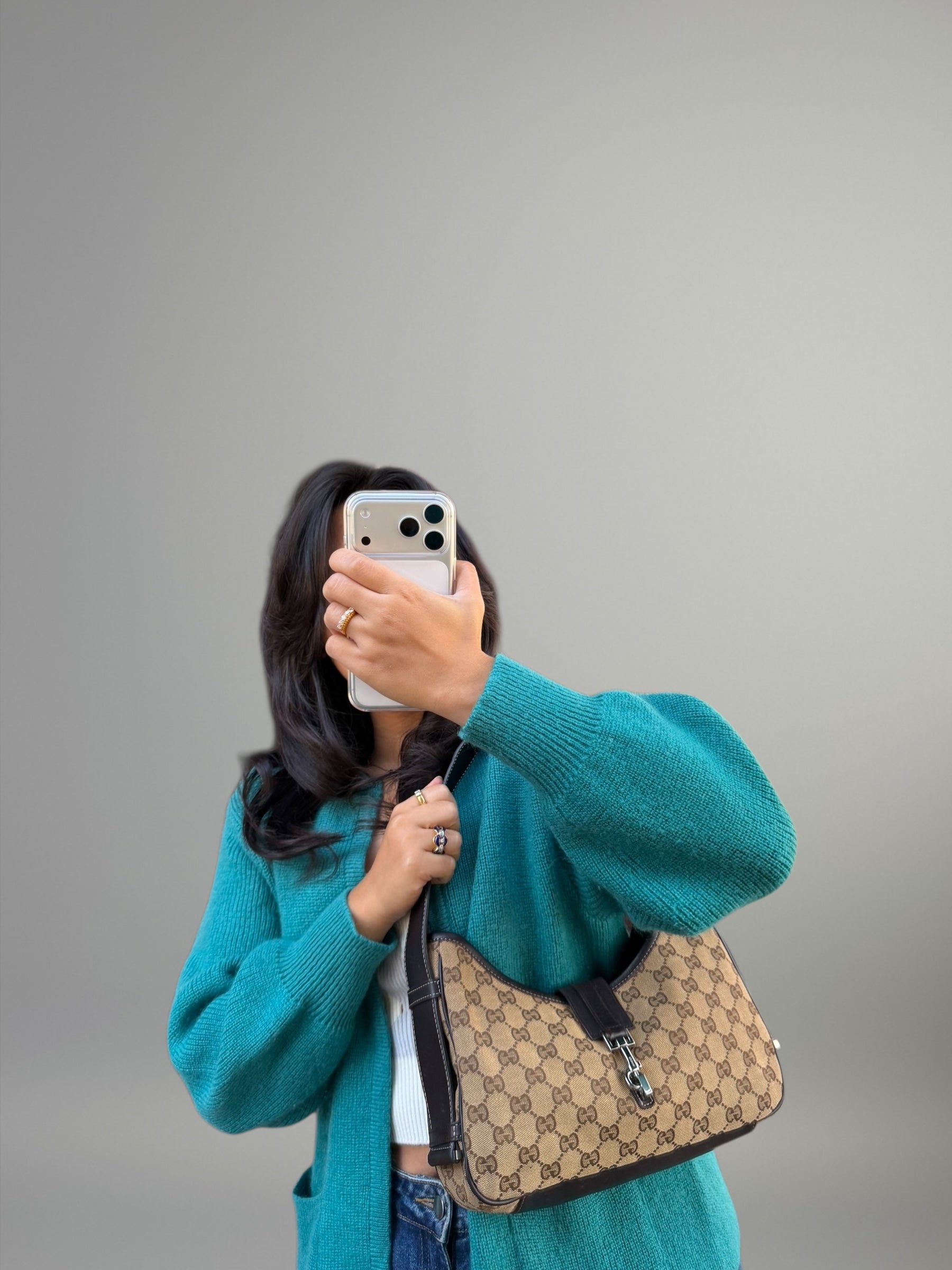 Gucci Mini Jackie in GG Canvas