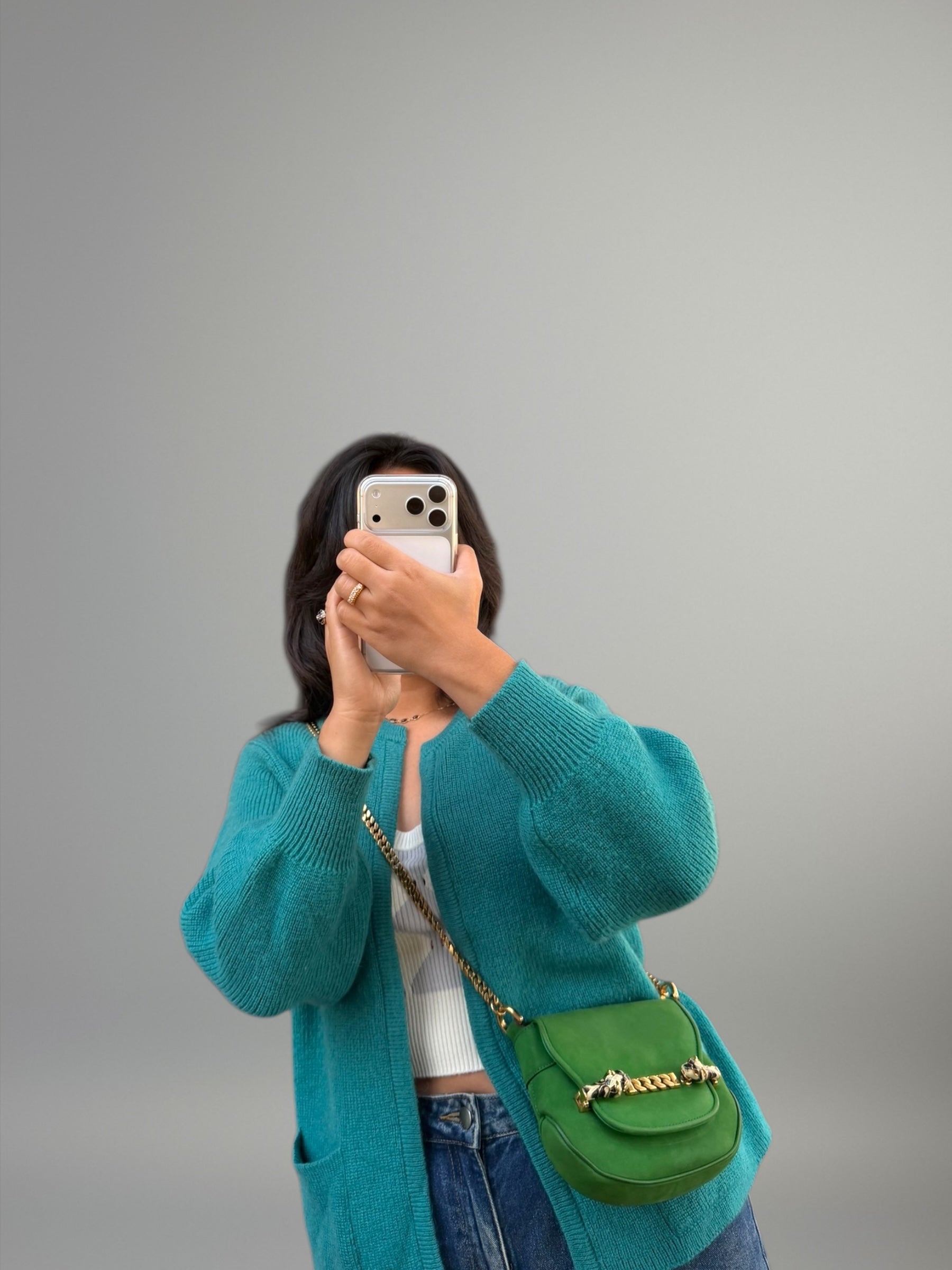 Gucci Tigrette Suede Crossbody