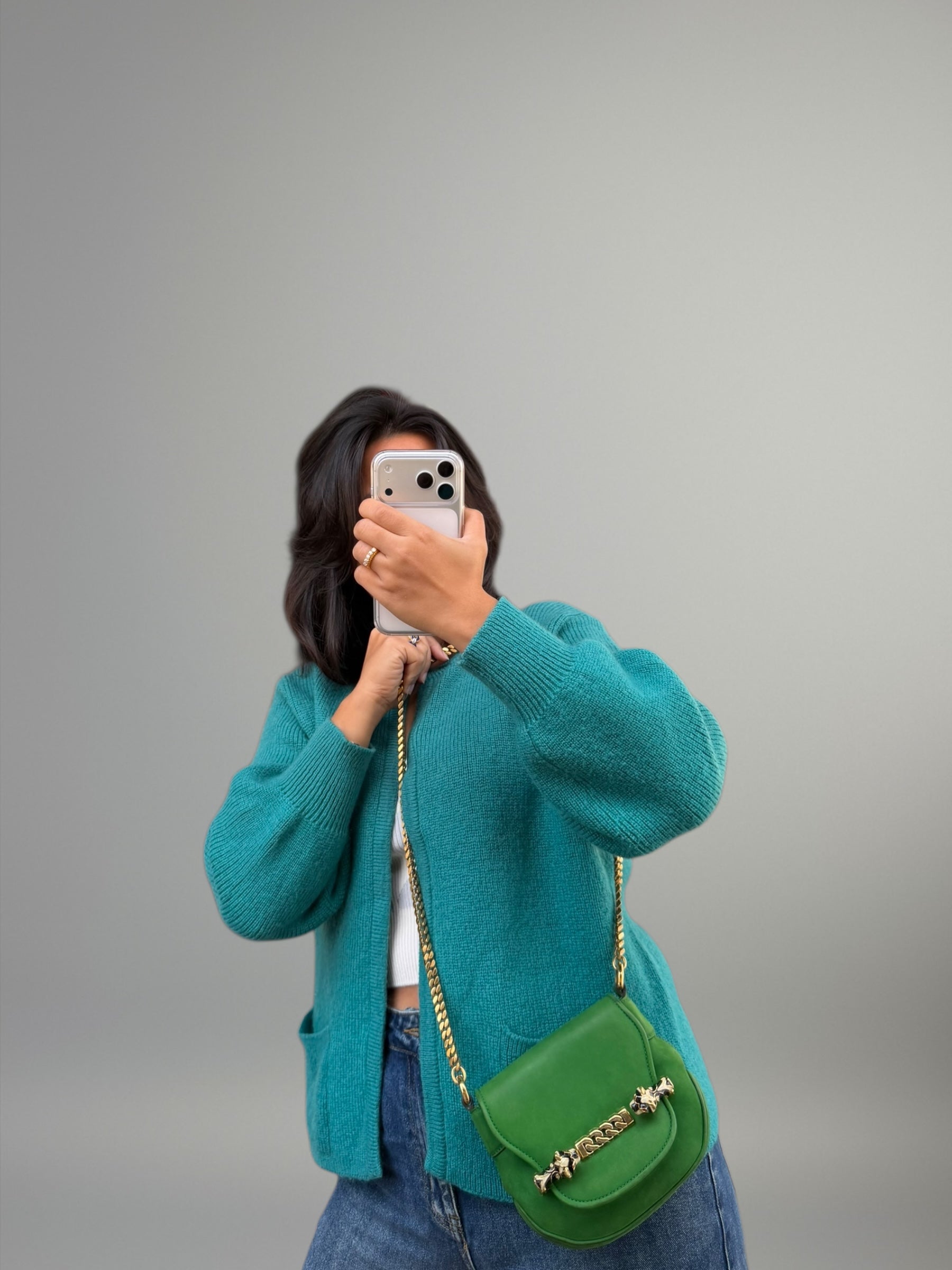 Gucci Tigrette Suede Crossbody