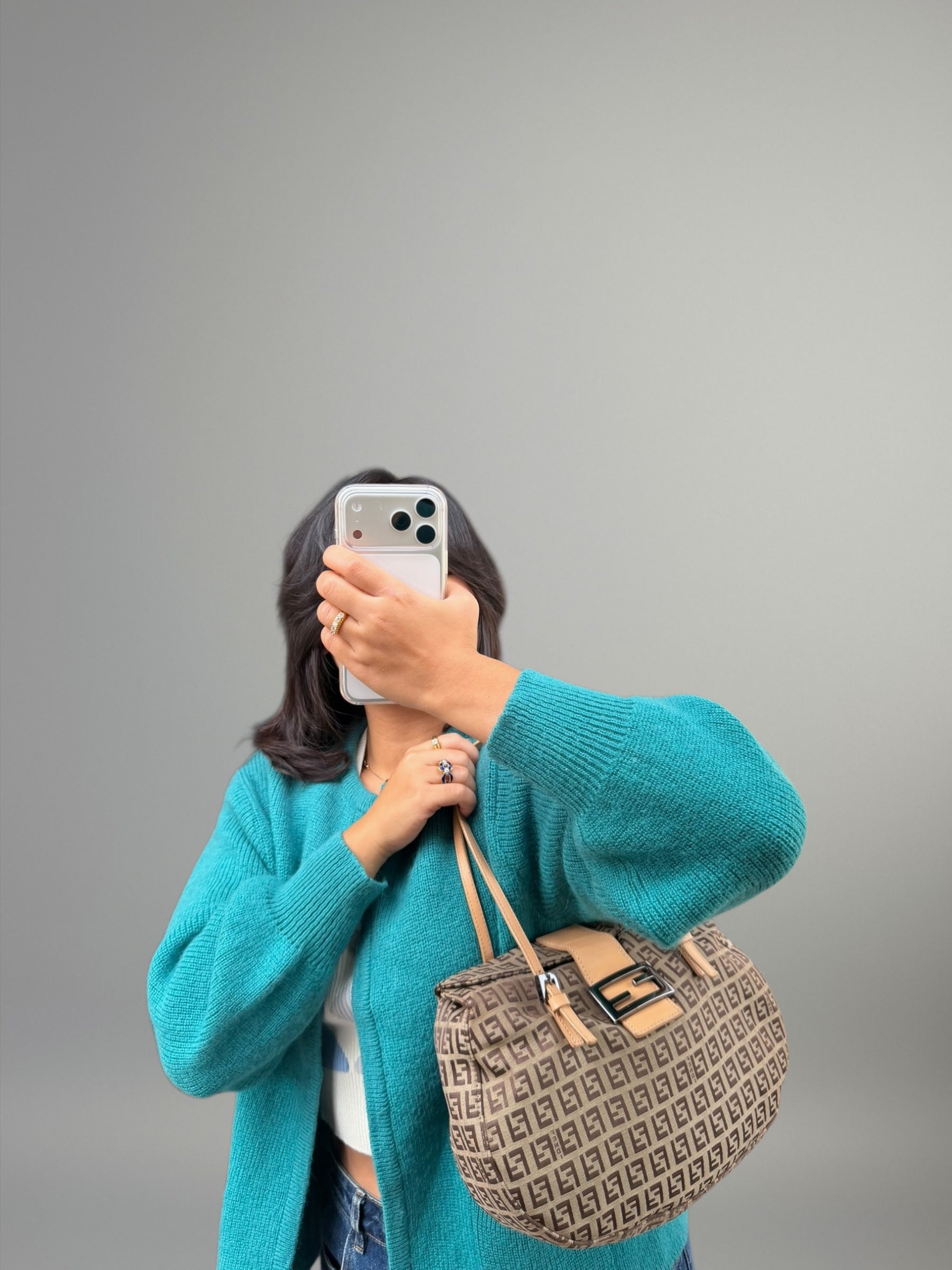 Fendi in Tela Zucchino