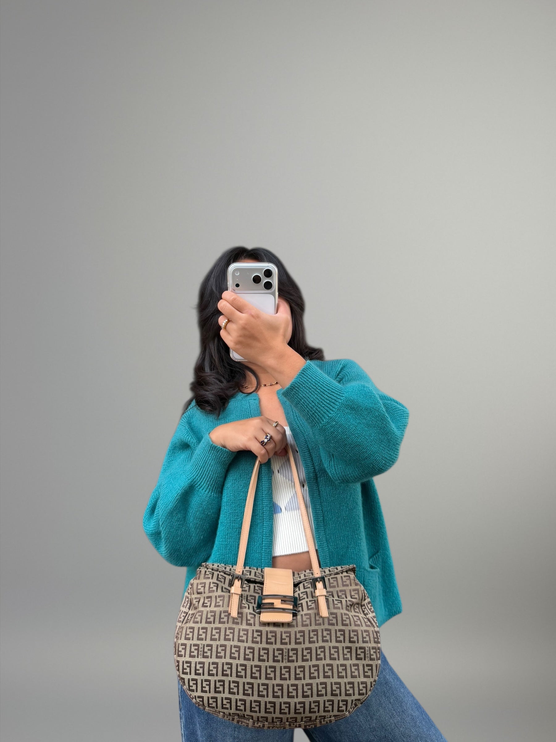 Fendi in Tela Zucchino