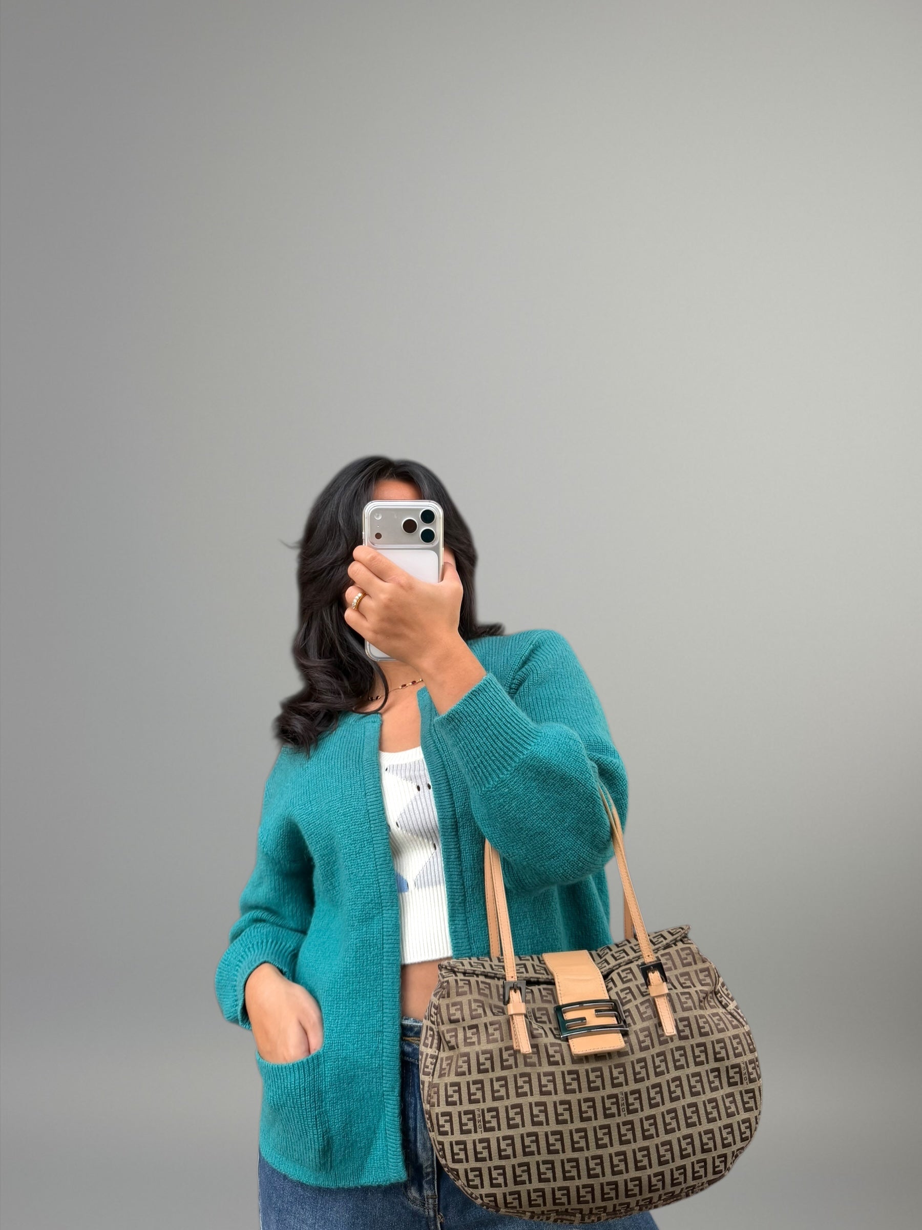 Fendi in Tela Zucchino