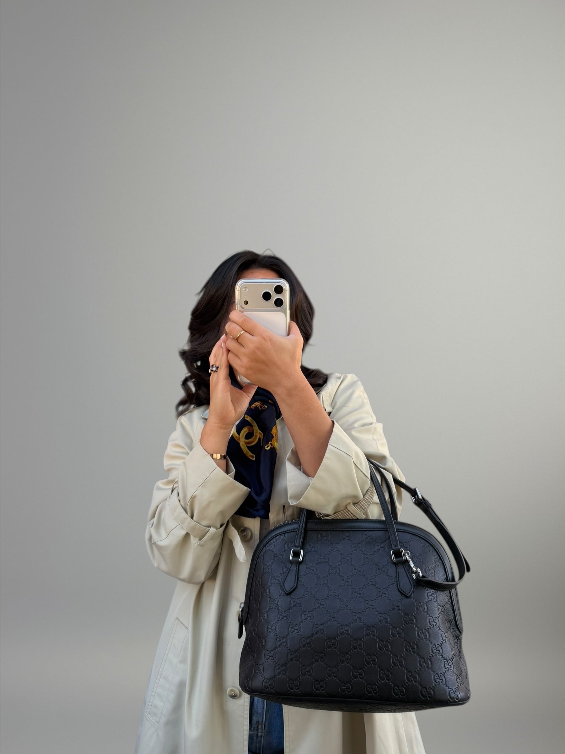 Gucci Guccissima Dome Bag