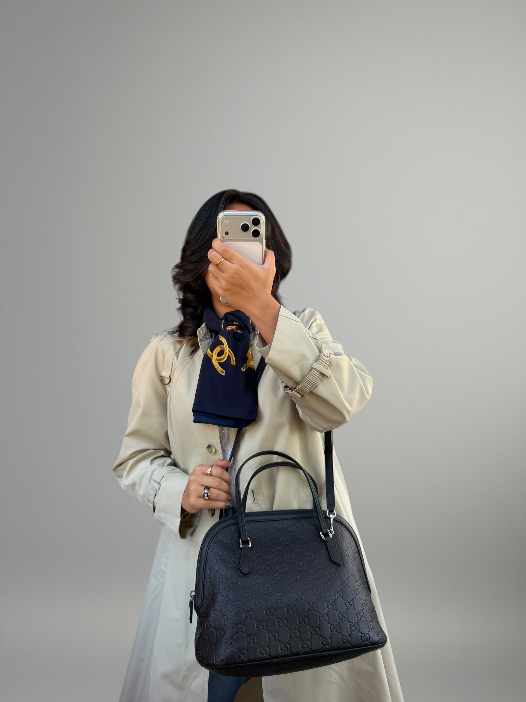 Gucci Guccissima Dome Bag