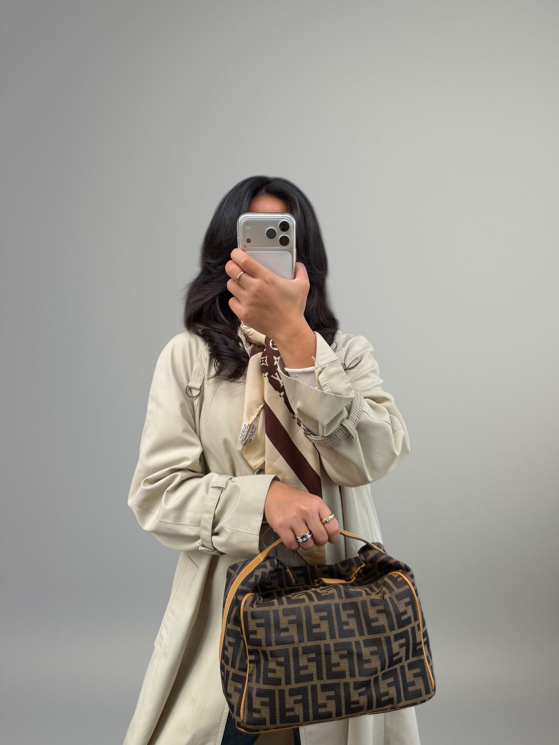 Fendi Zucca Top Handle