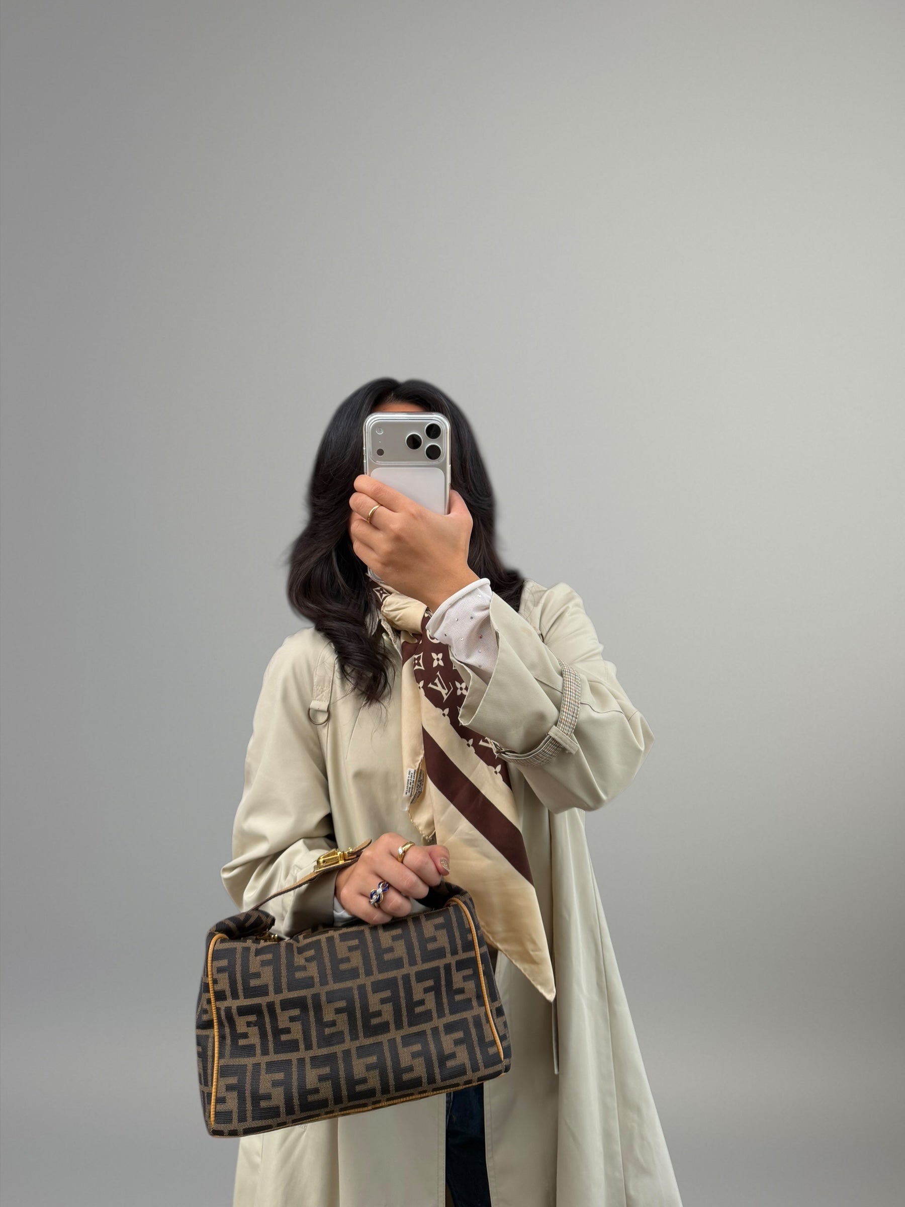 Fendi Zucca Top Handle