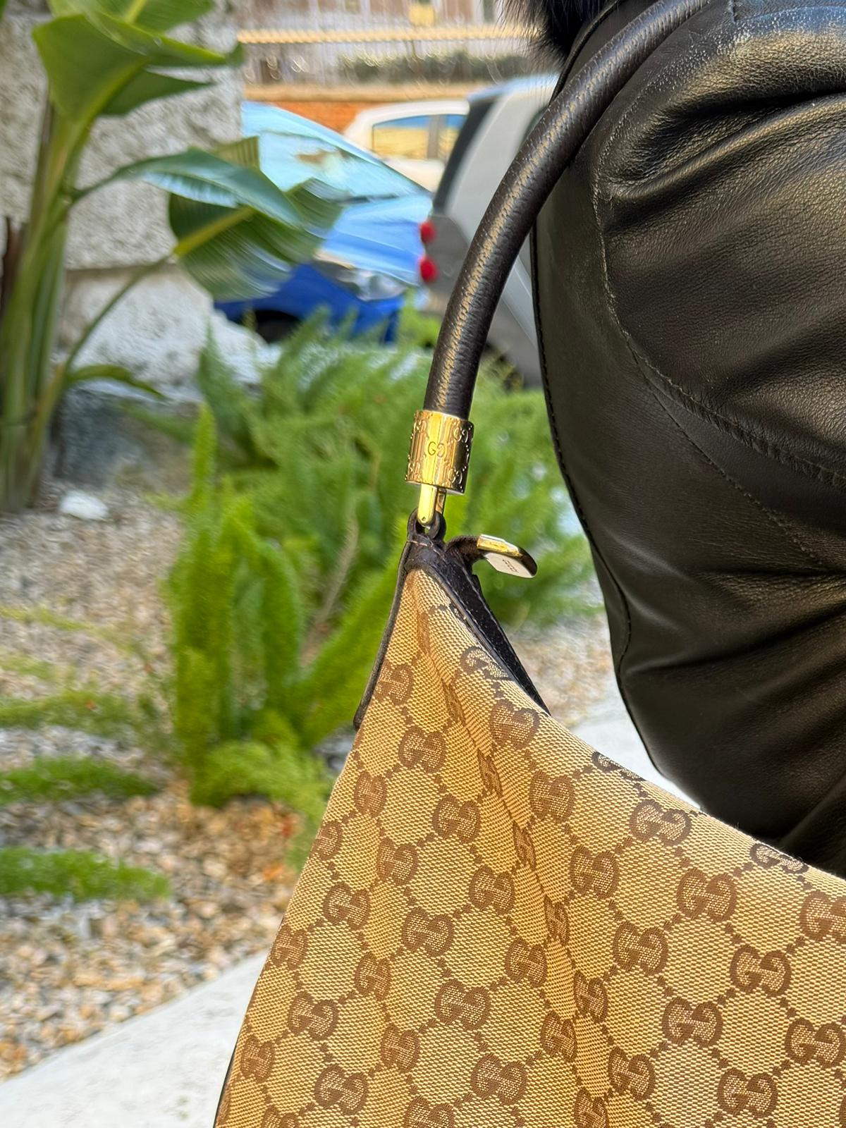 Gucci Monogram Hobo
