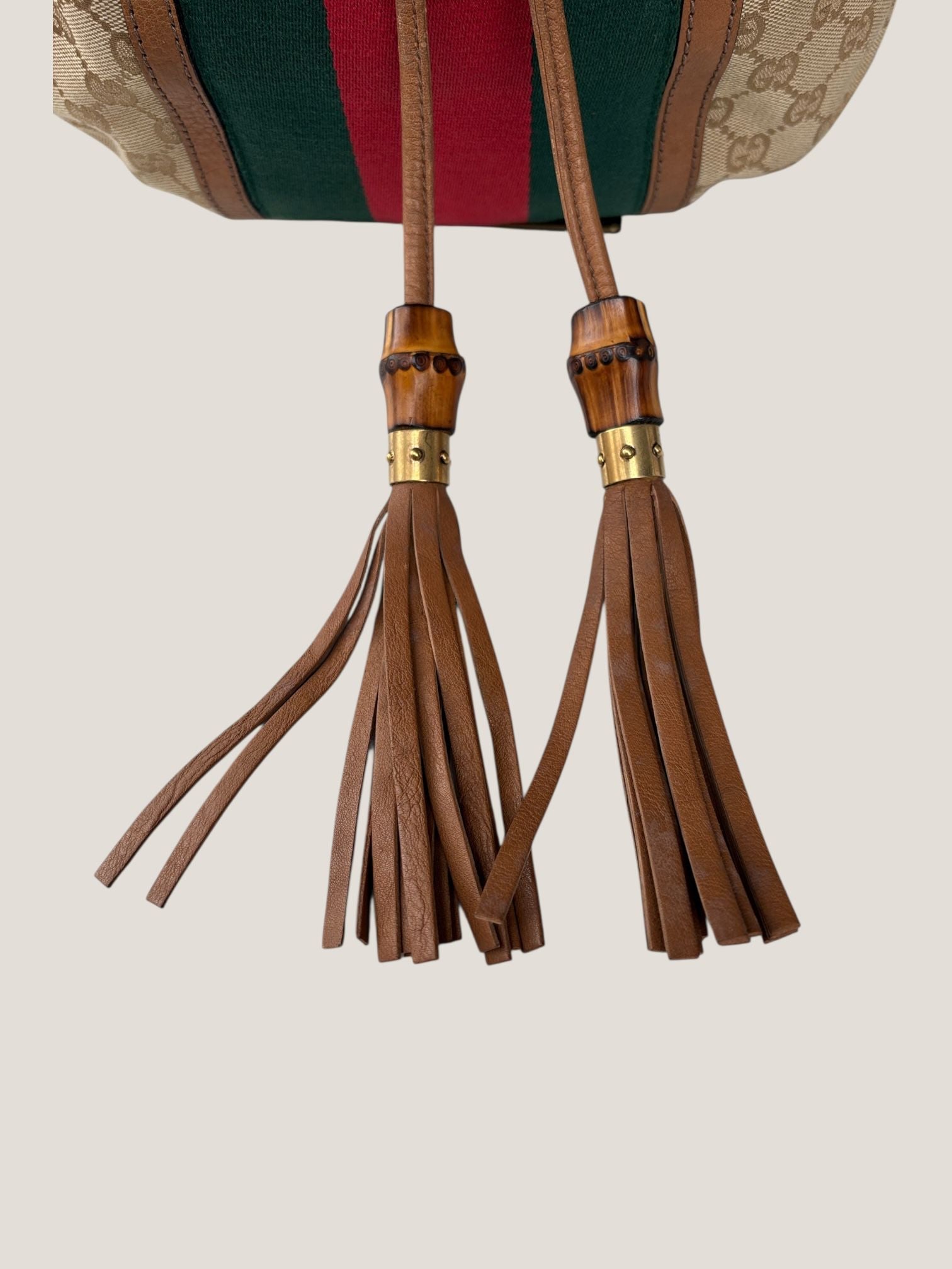 Gucci bucket GG con Web