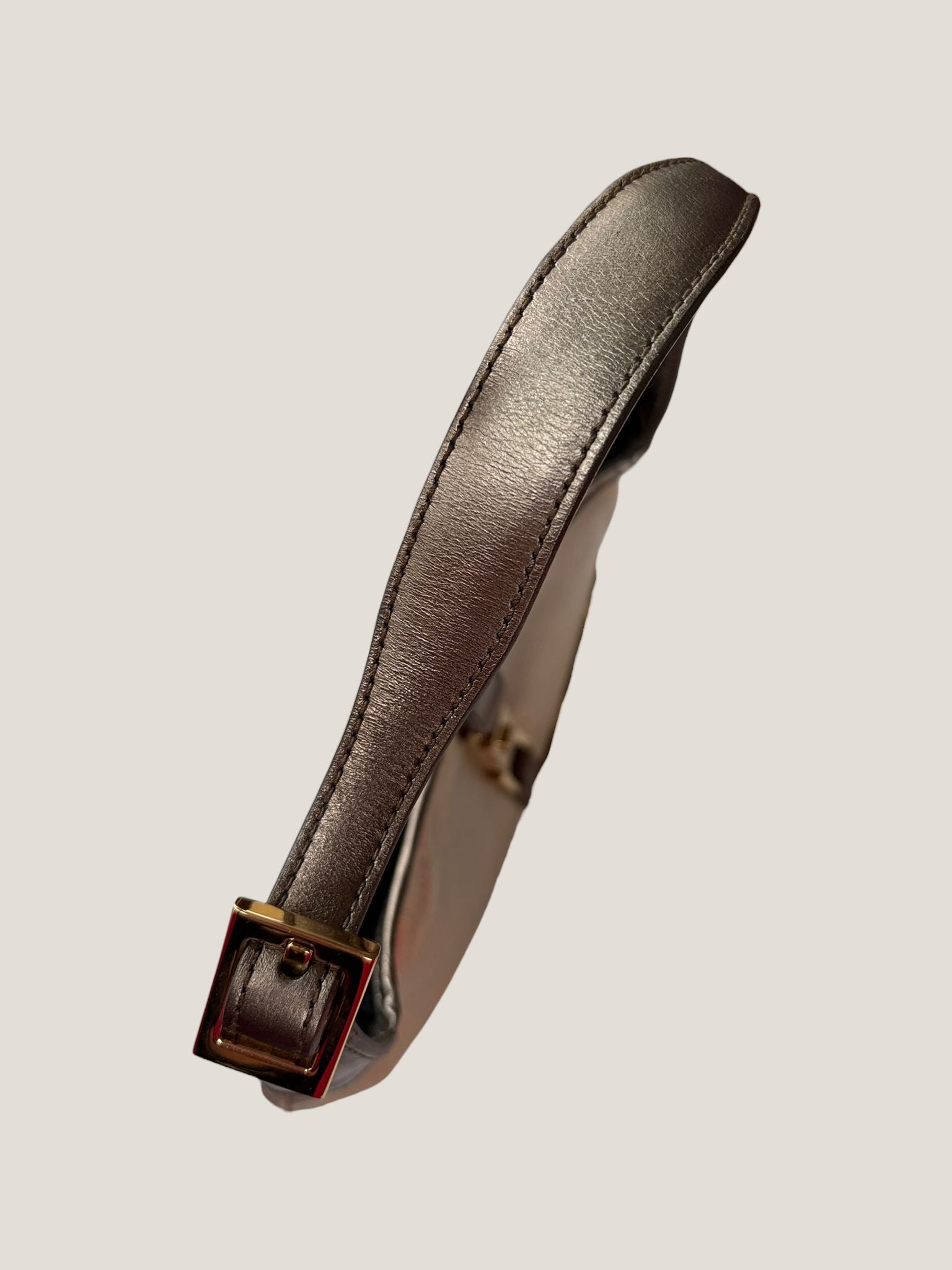 Gucci Jackie mini in pelle metallizzata