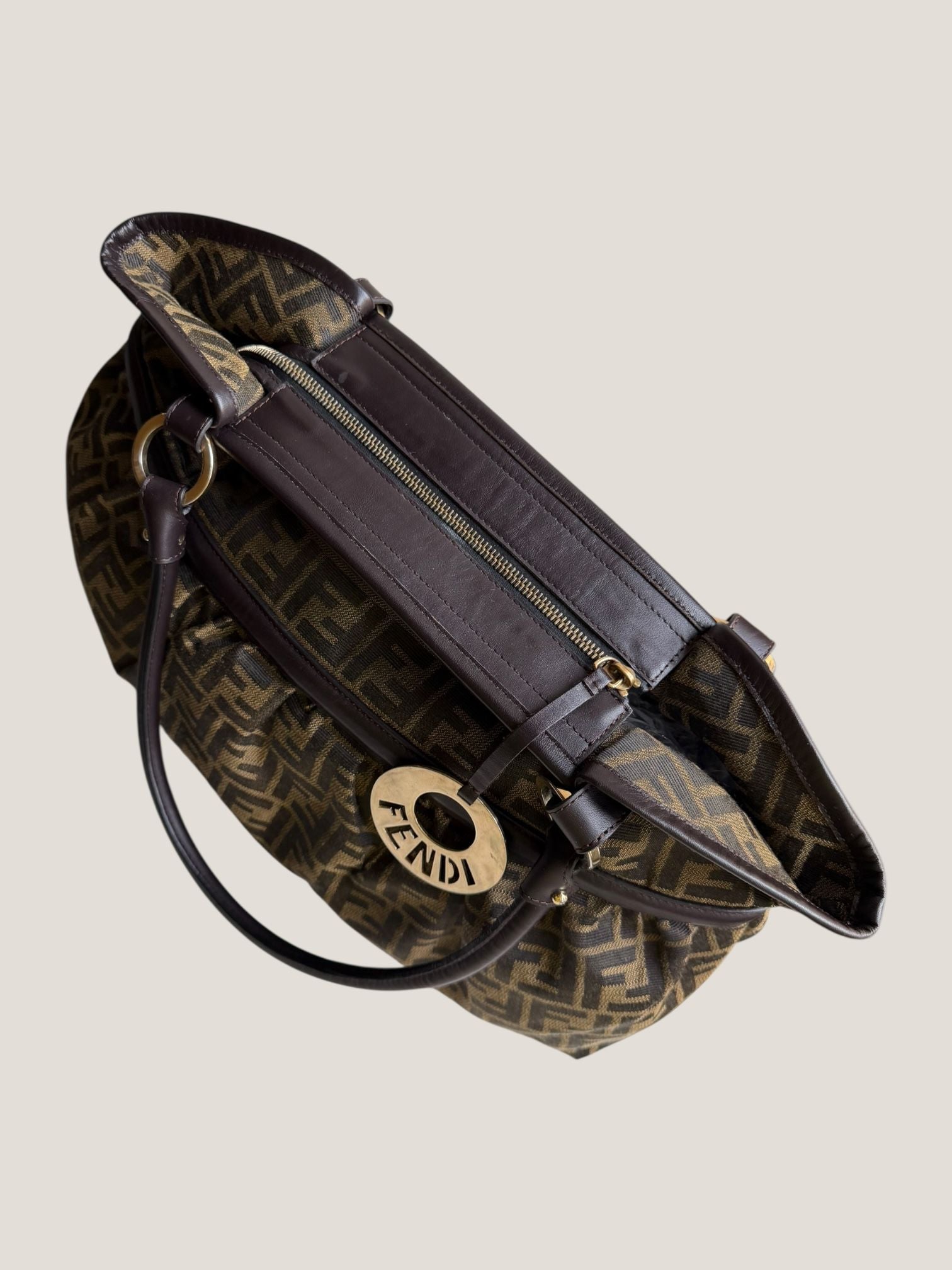 Fendi Borsa a spalla Zucca