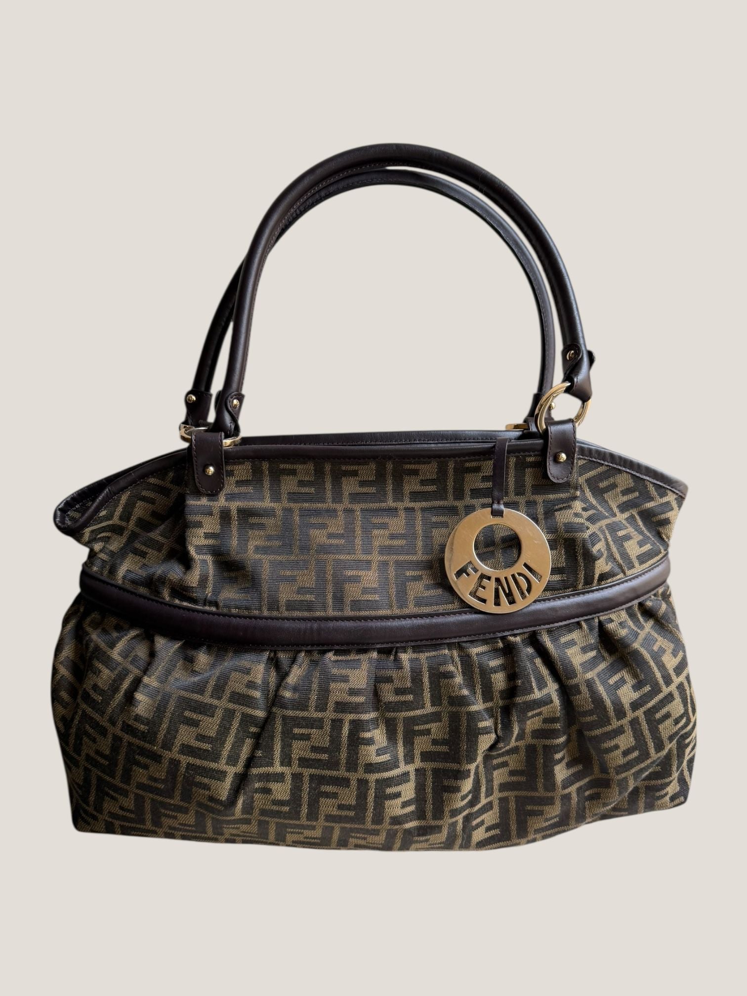 Fendi Borsa a spalla Zucca