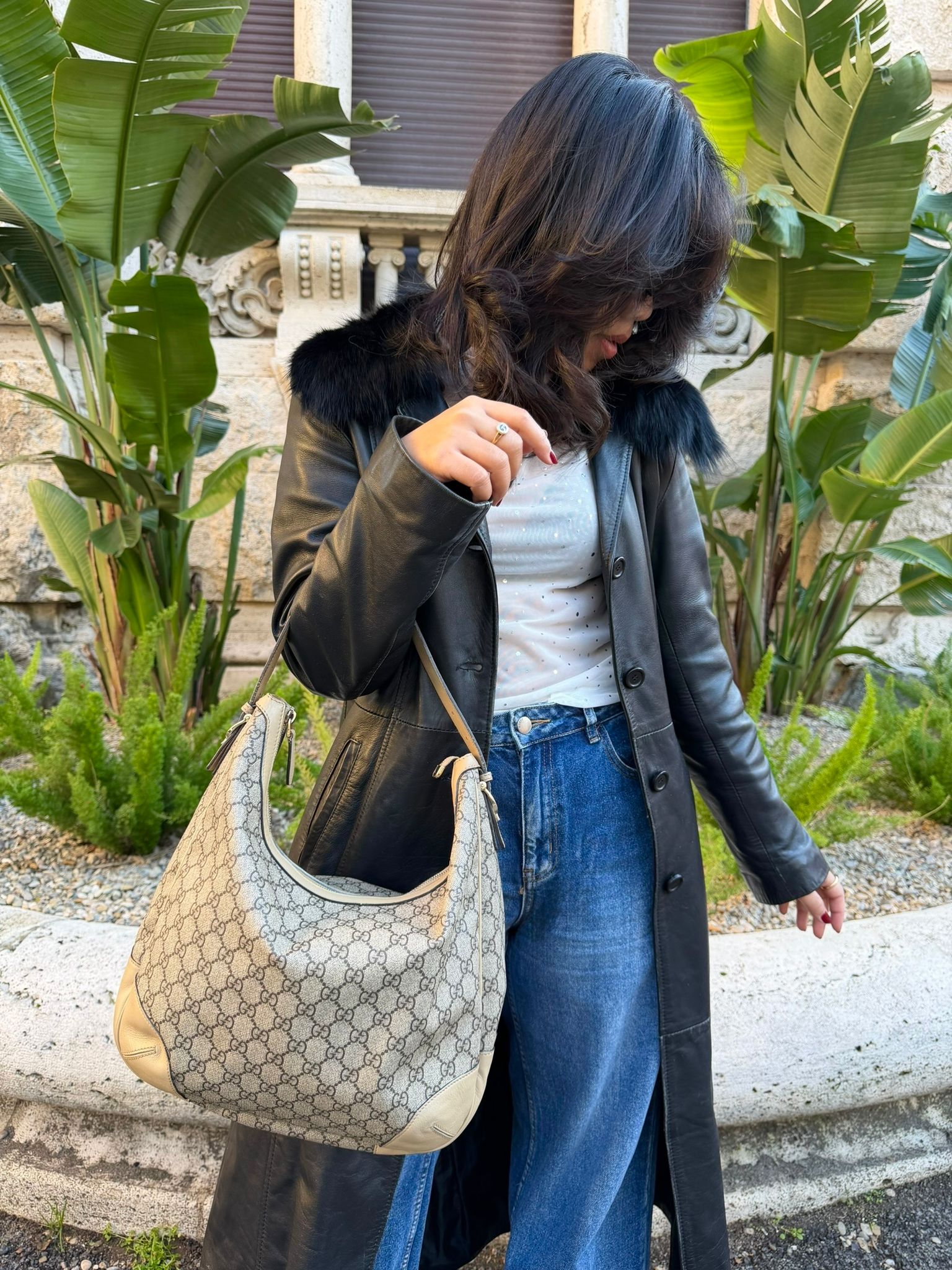 Gucci GG Supreme shoulder bag