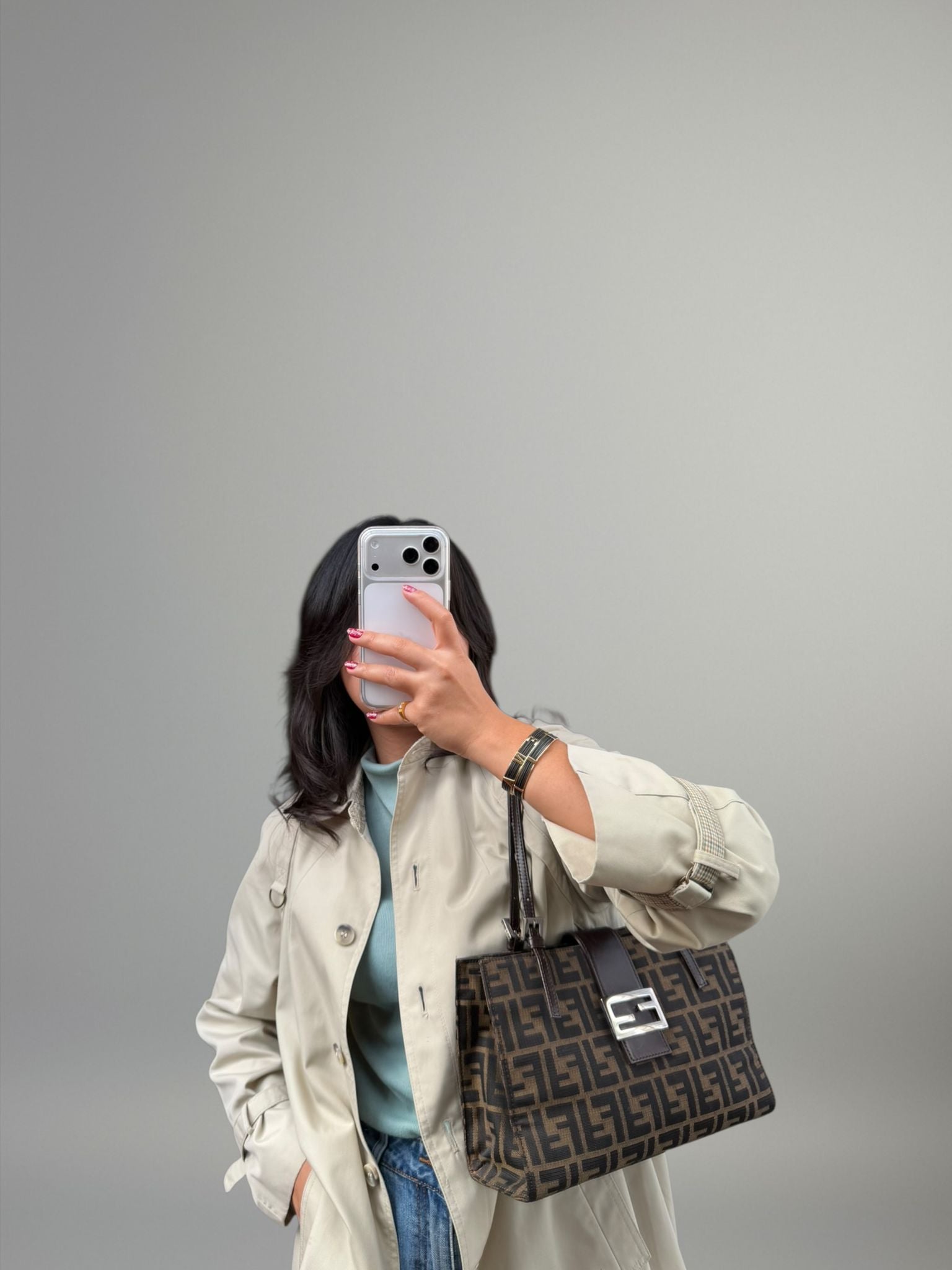 Fendi Zucca Tote Bag