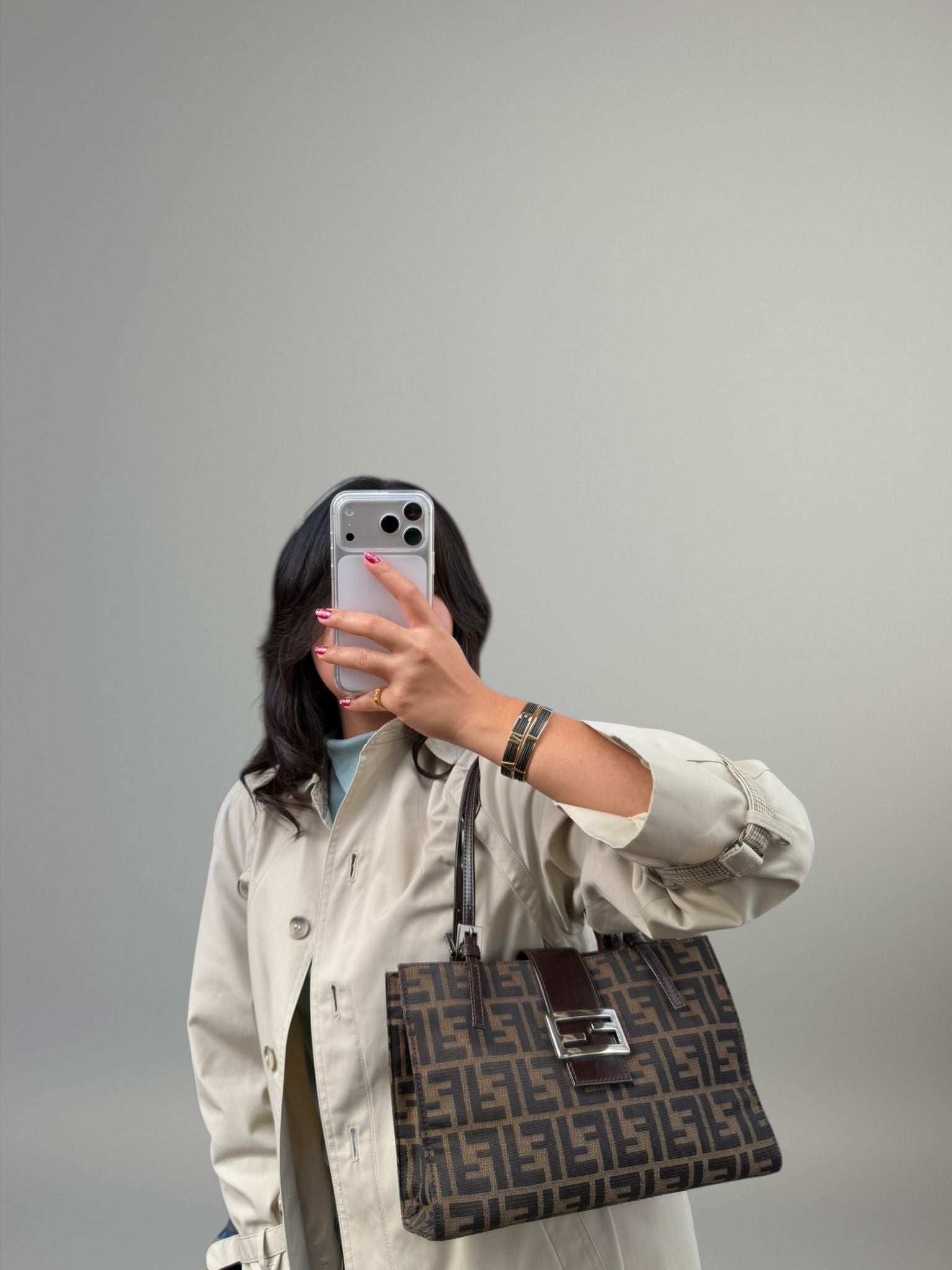 Fendi Zucca Tote Bag