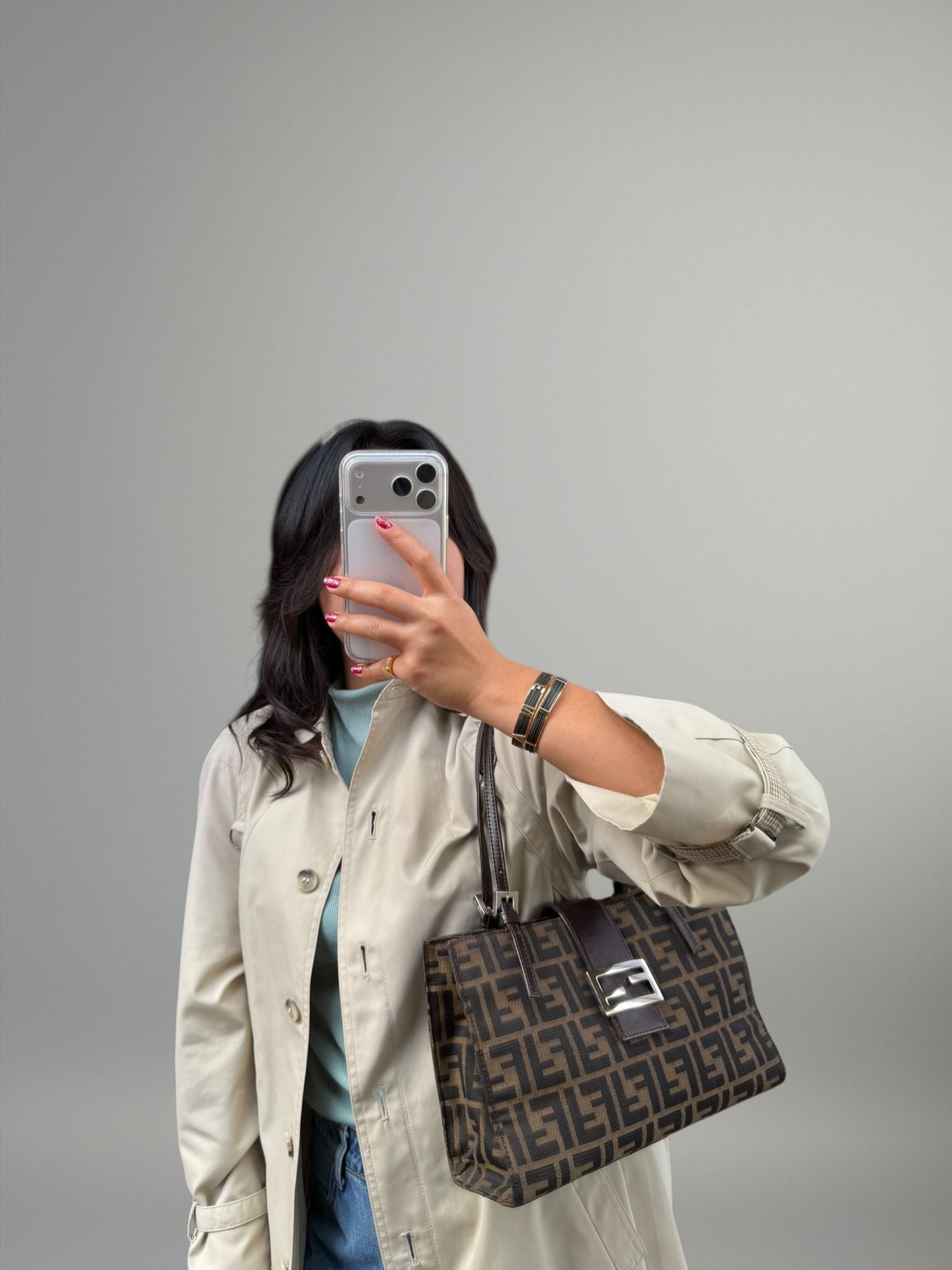 Fendi Zucca Tote Bag