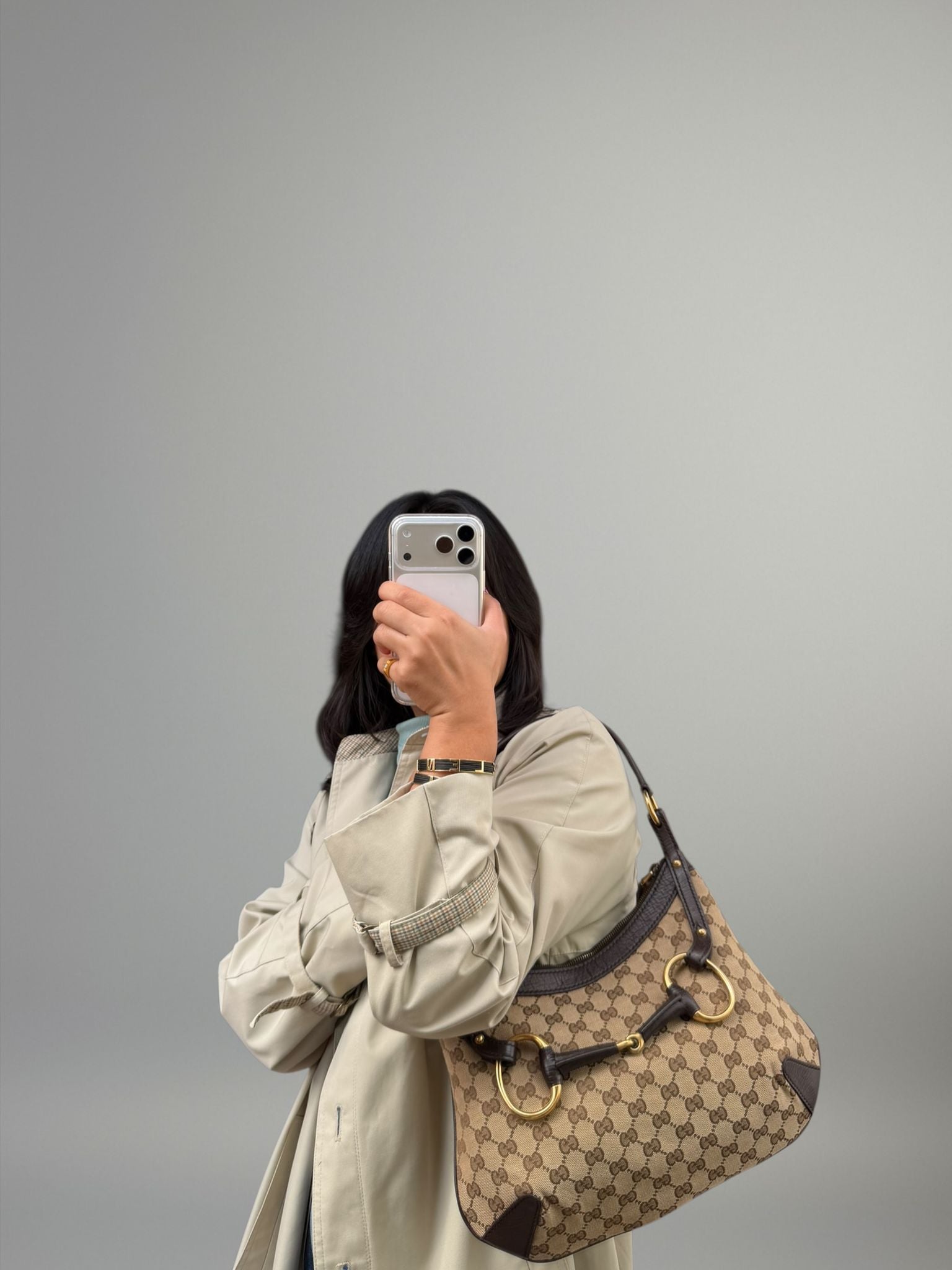 Gucci Hobo GG con Horsebit