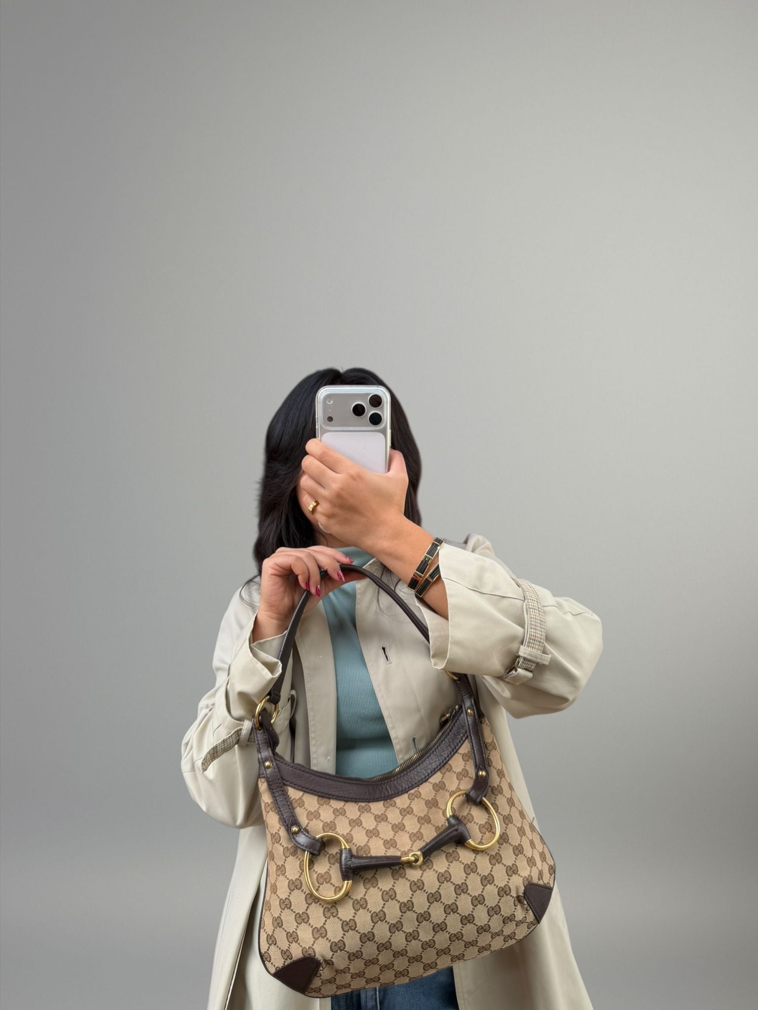 Gucci Hobo GG con Horsebit