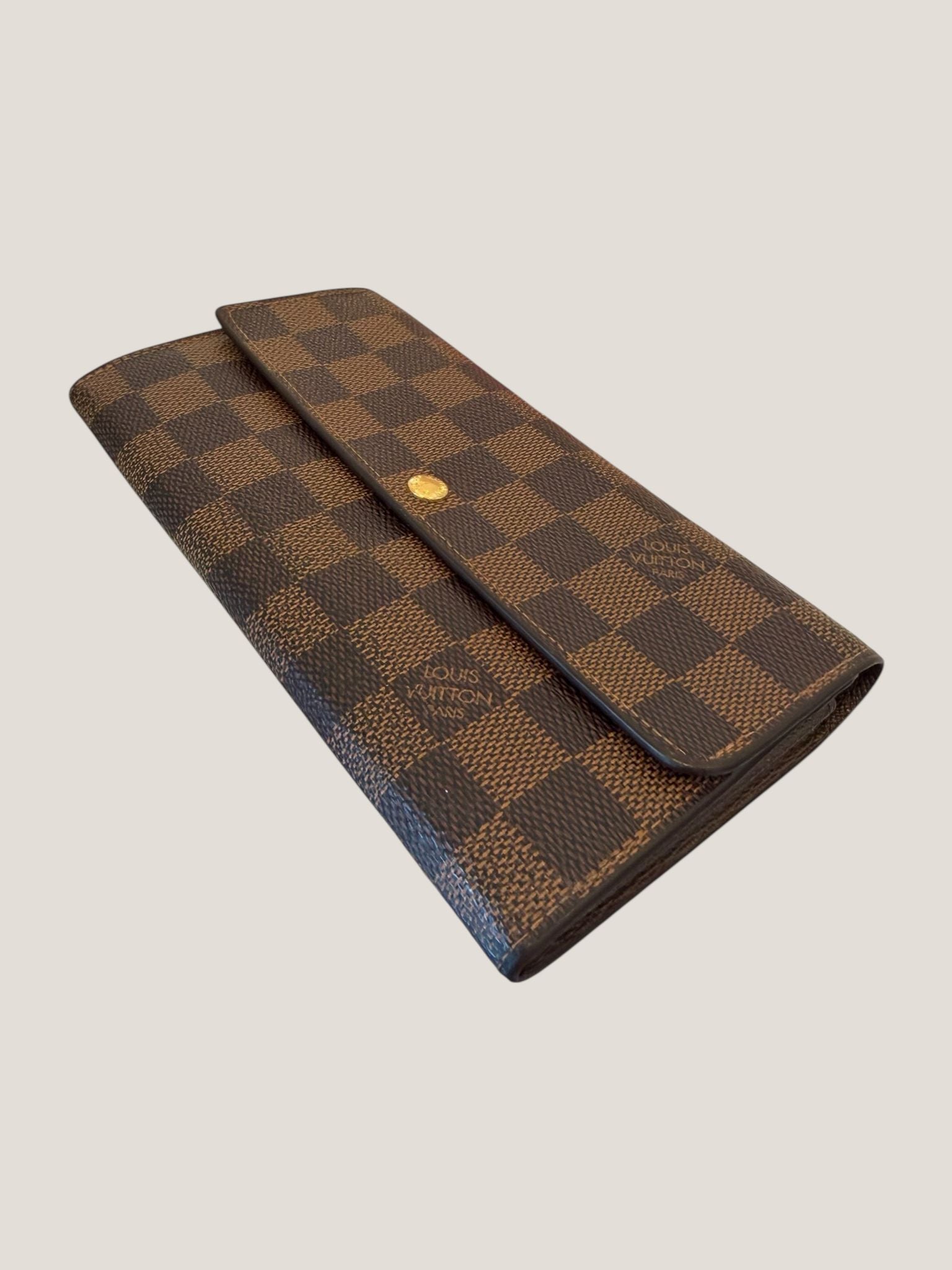 Louis Vuitton Portafoglio Damier Ebene