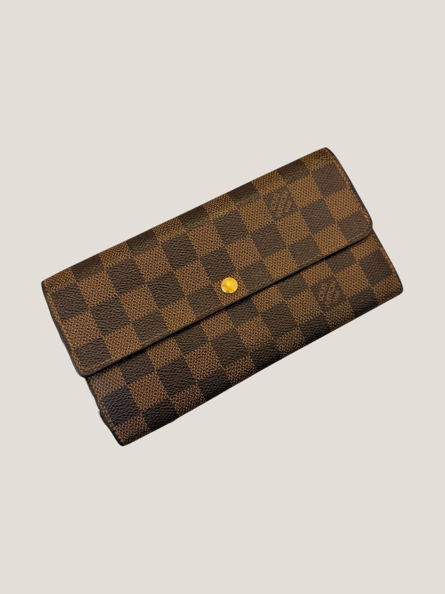 Louis Vuitton Portafoglio Damier Ebene
