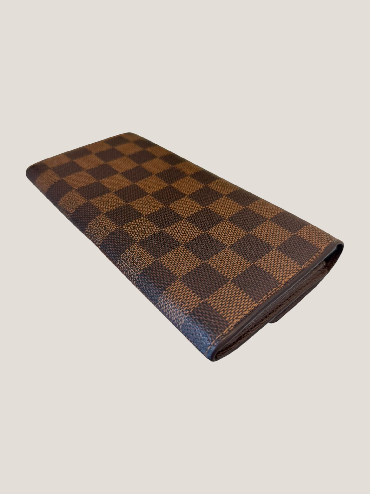 Louis Vuitton Portafoglio Damier Ebene