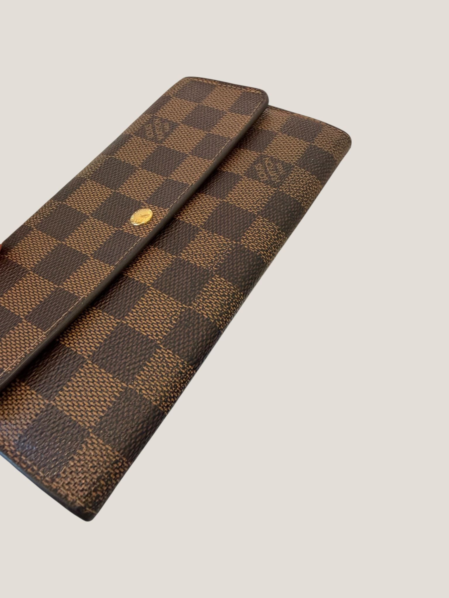 Louis Vuitton Portafoglio Damier Ebene