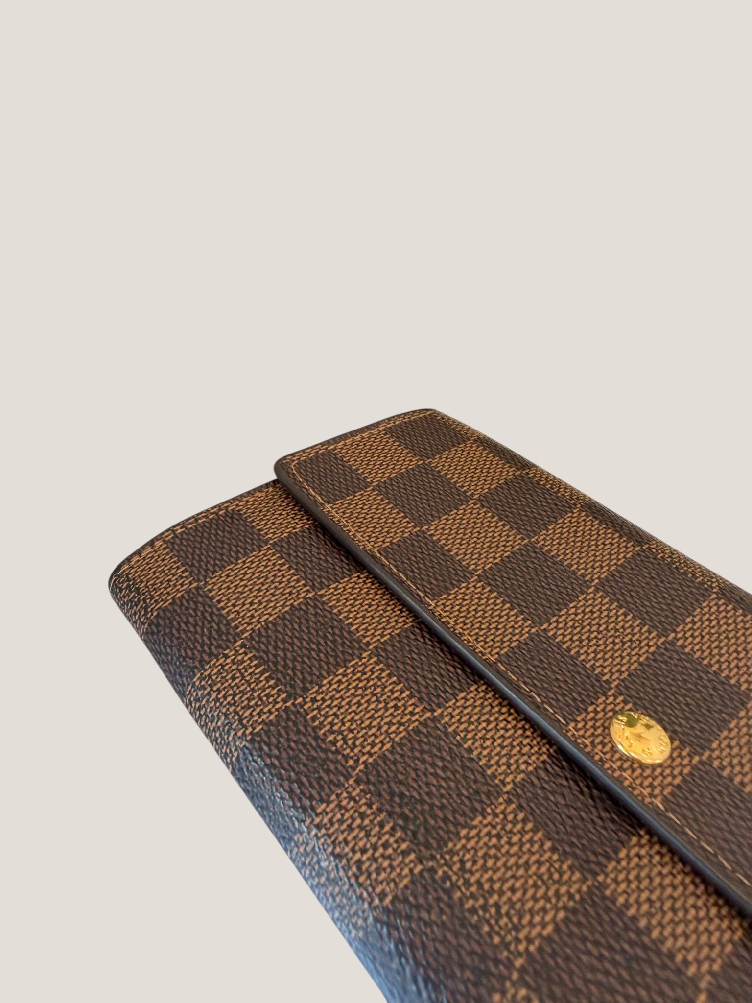Louis Vuitton Portafoglio Damier Ebene