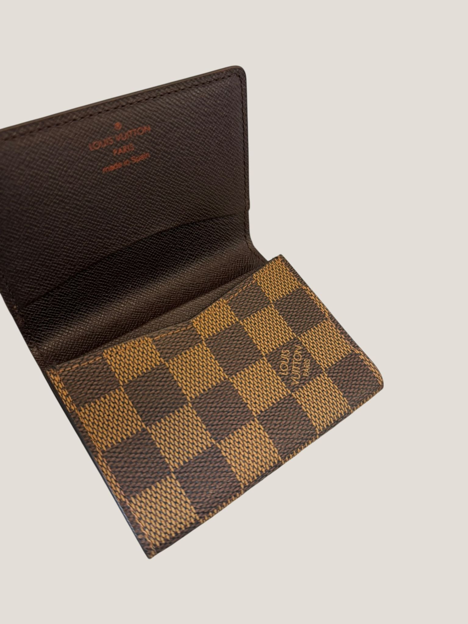 Louis Vuitton Damier Ebene Portacarte