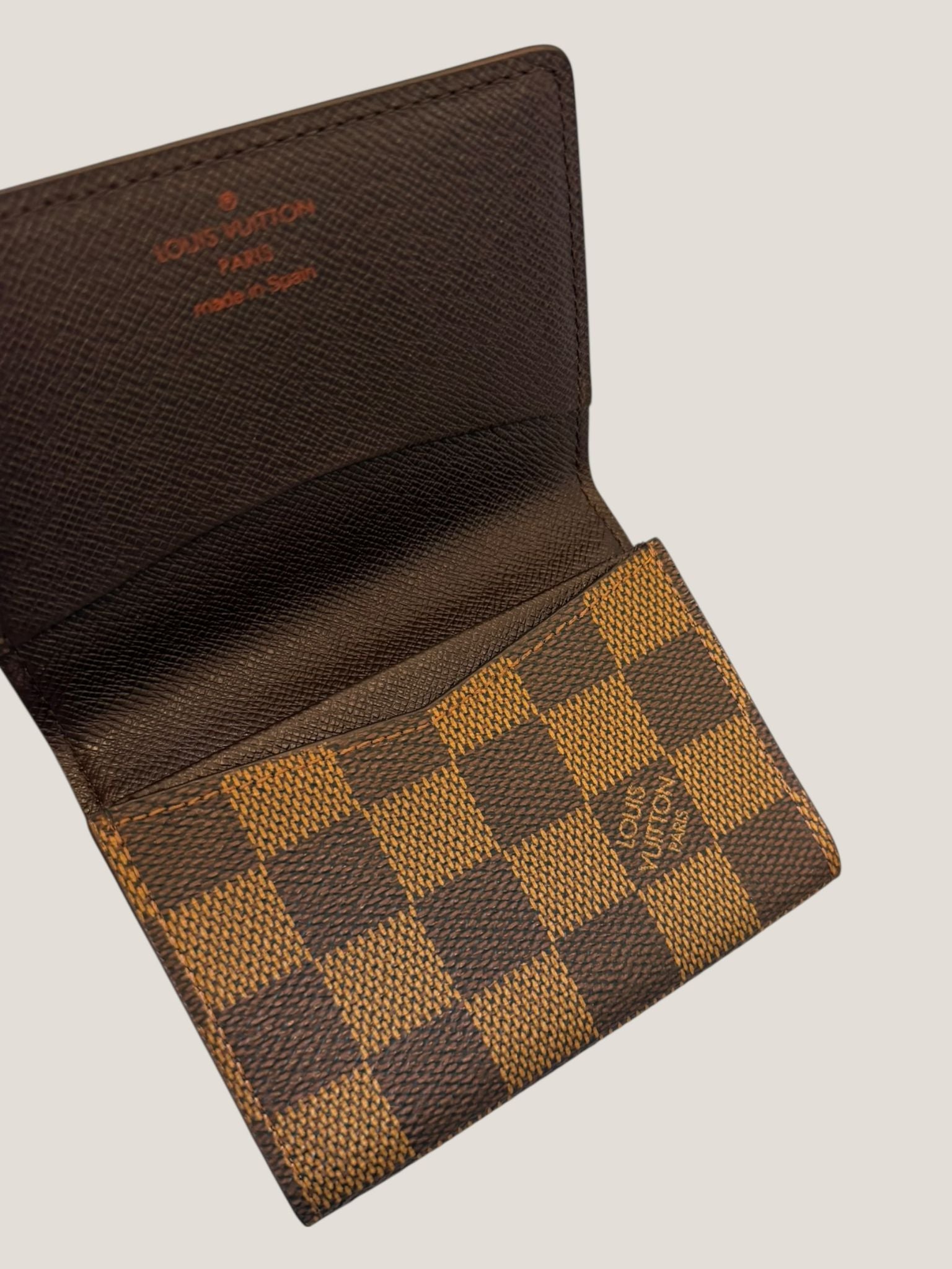 Louis Vuitton Damier Ebene Portacarte