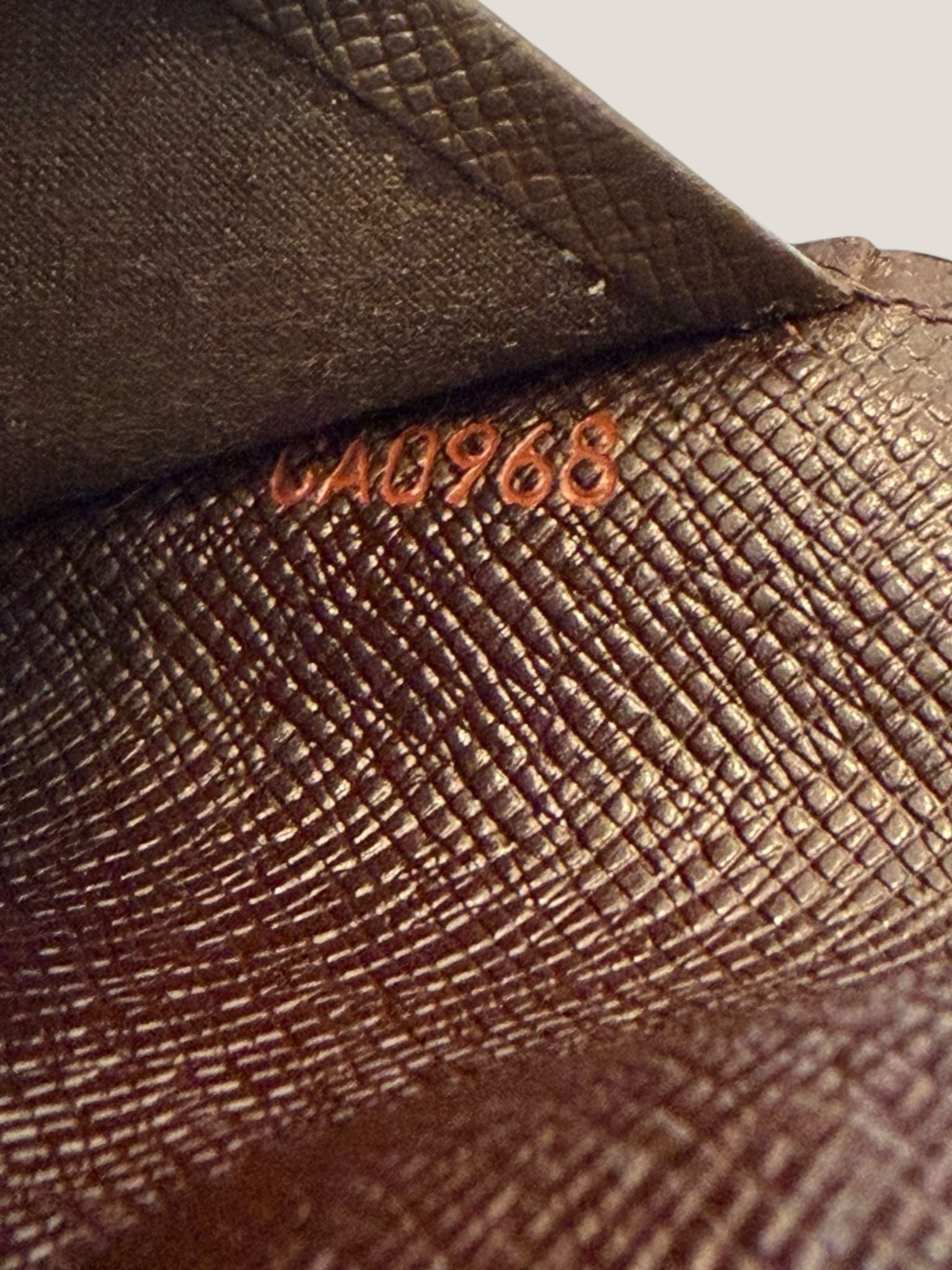 Louis Vuitton Damier Ebene Portacarte