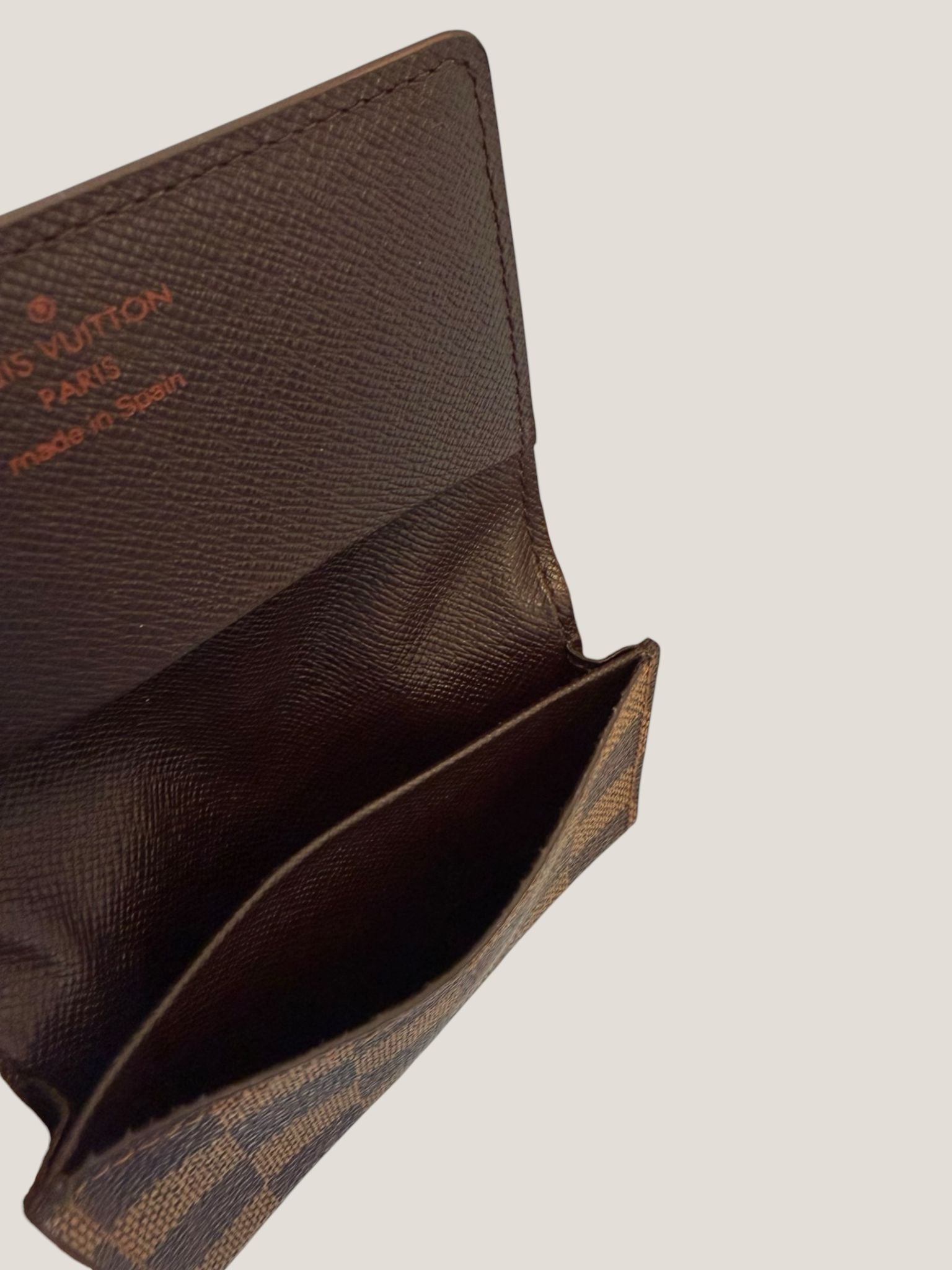 Louis Vuitton Damier Ebene Portacarte