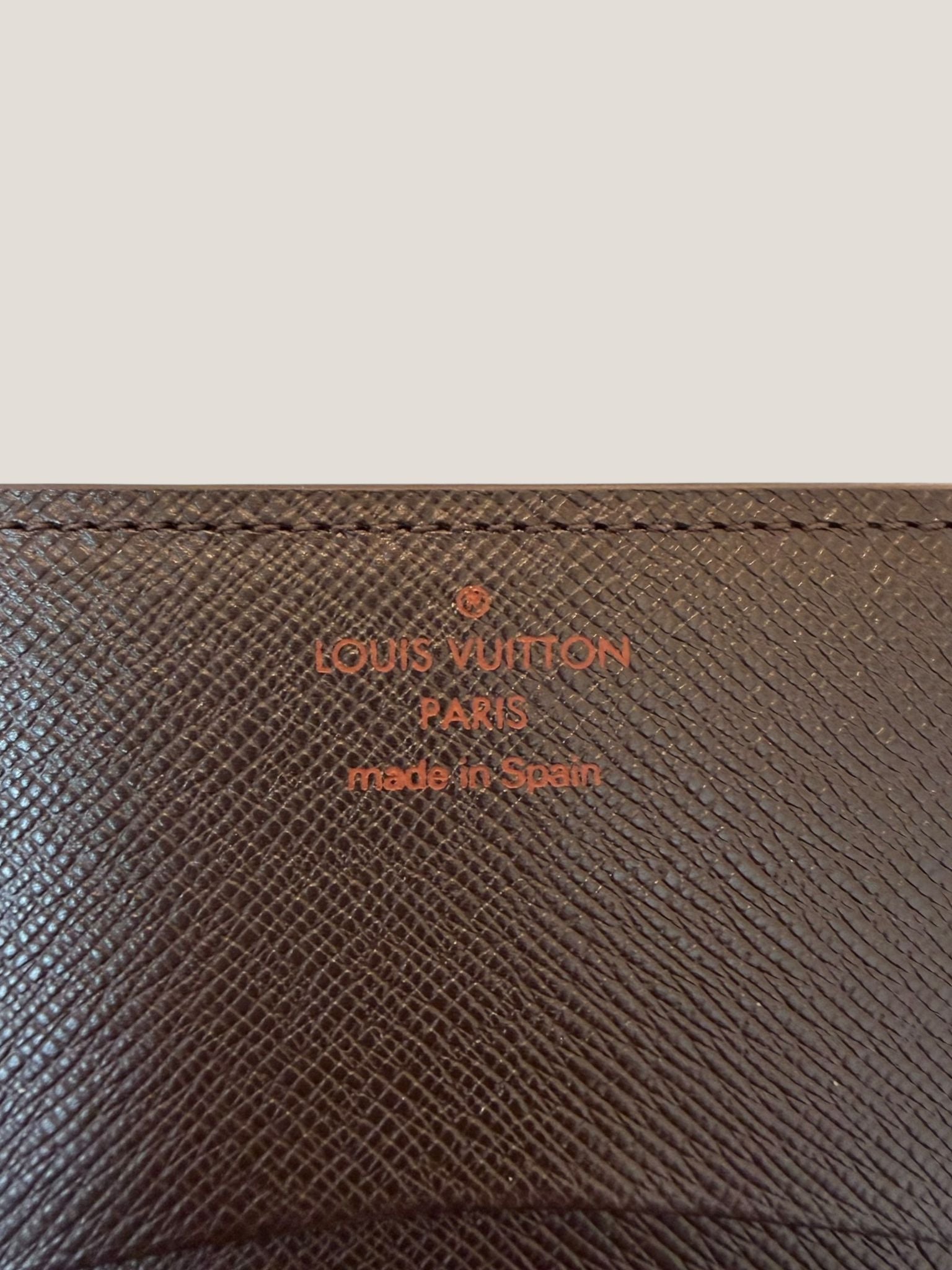 Louis Vuitton Damier Ebene Portacarte