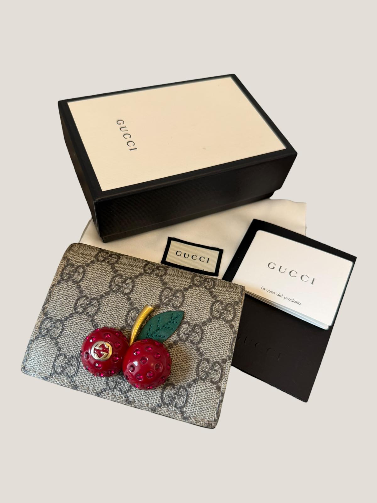 Gucci Portafoglio con Ciliegie