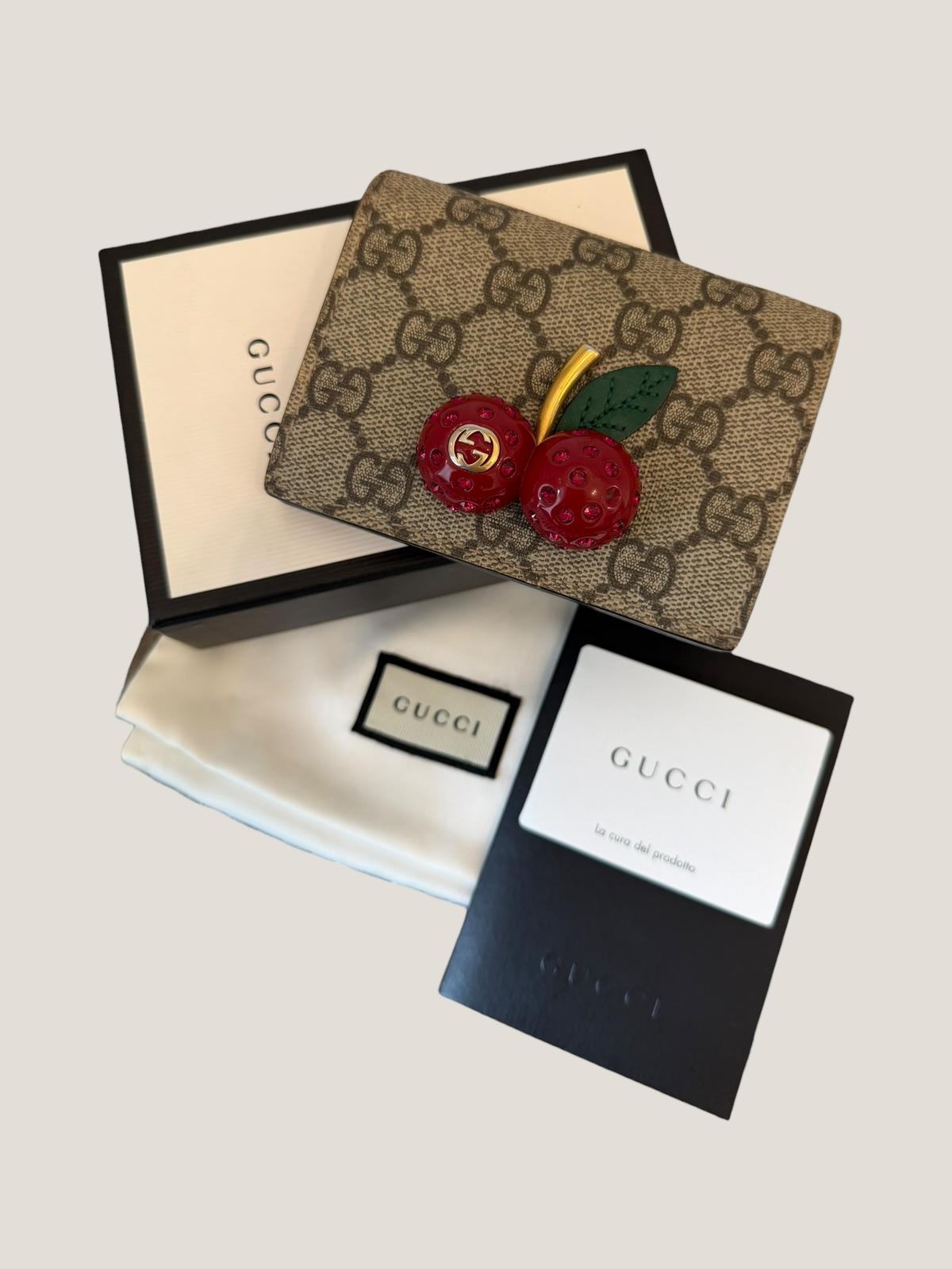 Gucci Portafoglio con Ciliegie