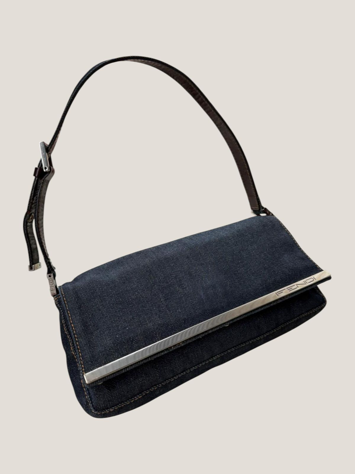 Fendi Denim Pochette