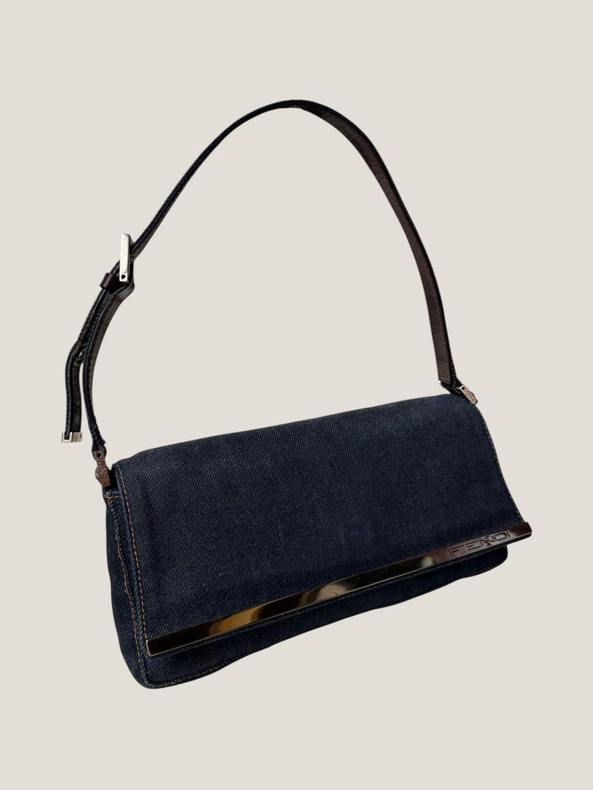 Fendi Denim Pochette