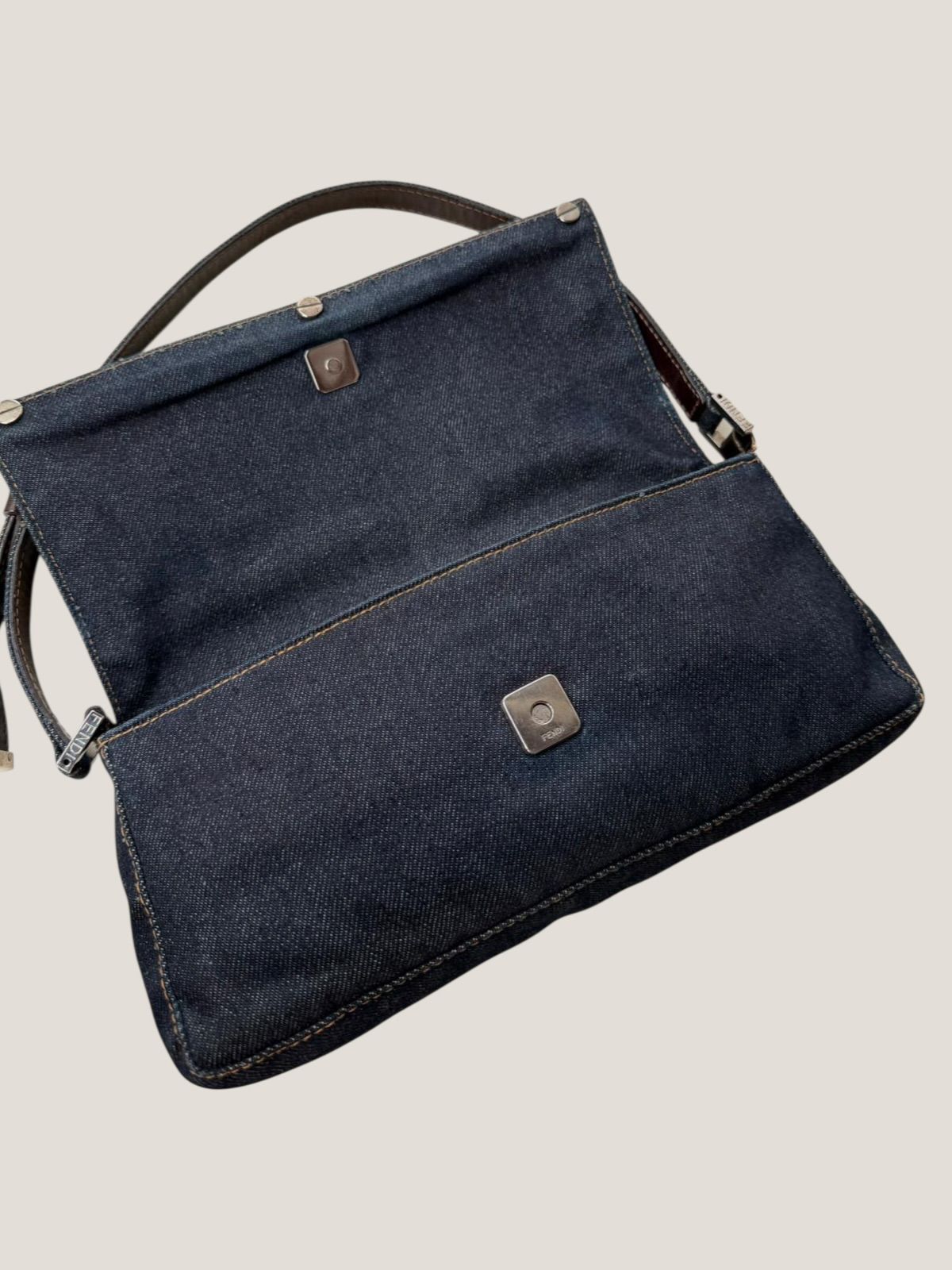 Fendi Denim Pochette