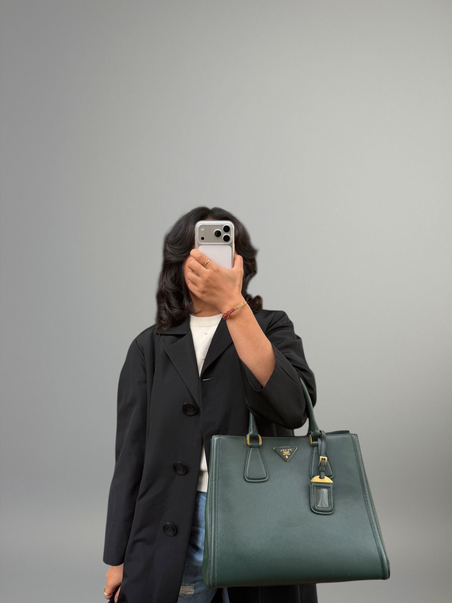 Prada Saffiano Tote Bag