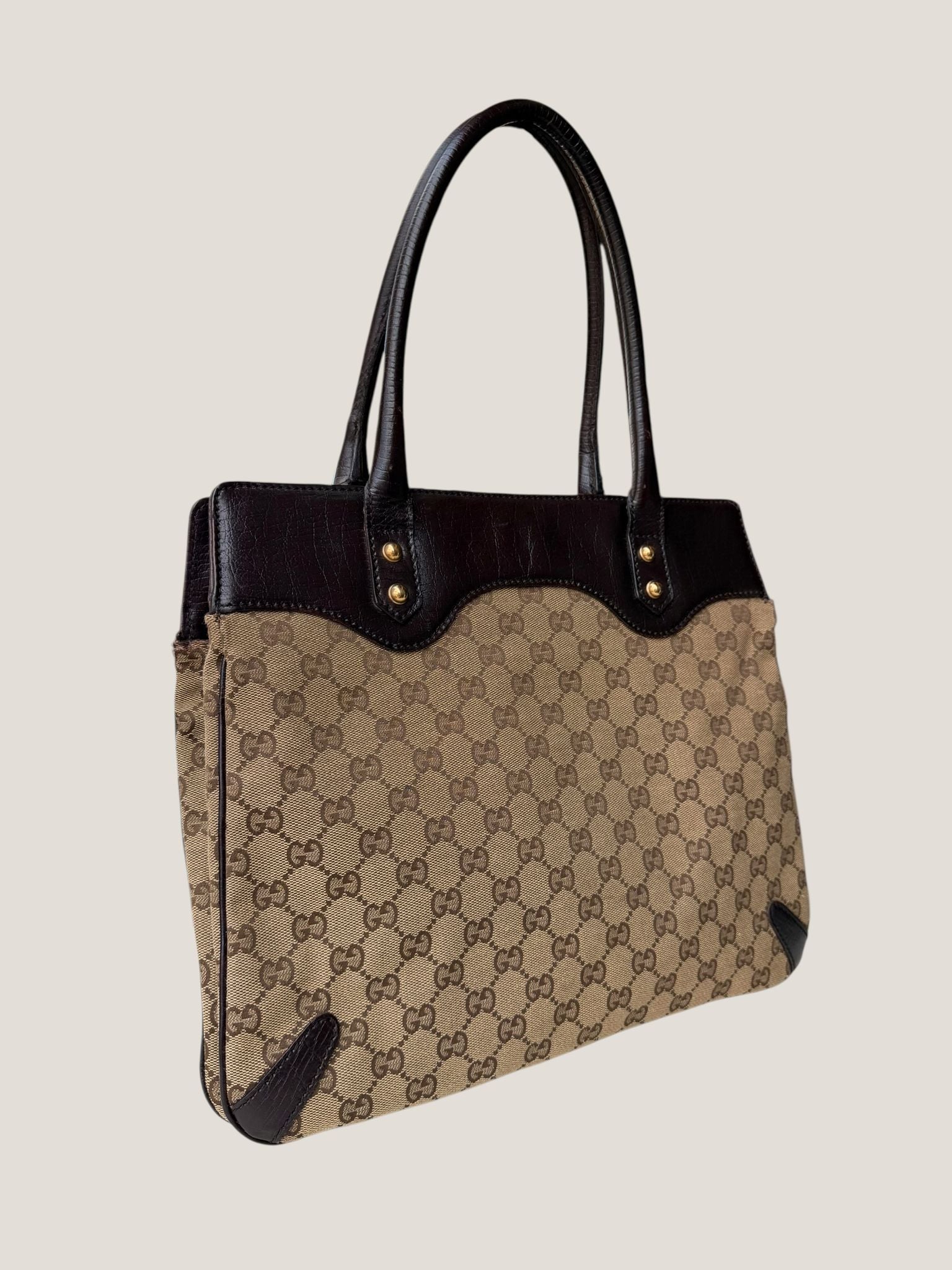 Gucci Horsebit Tote Bag