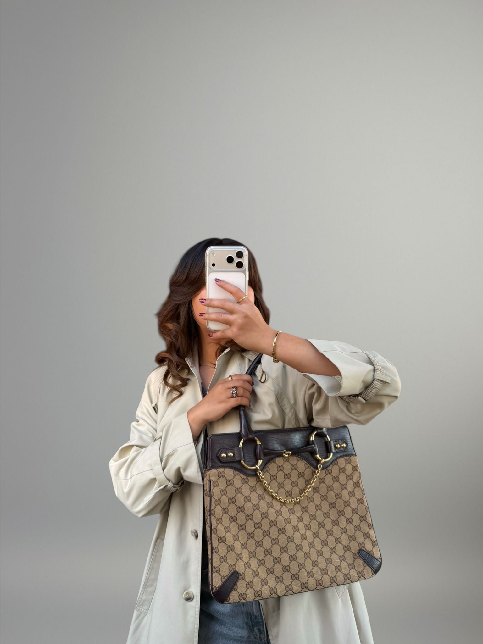 Gucci Horsebit Tote Bag