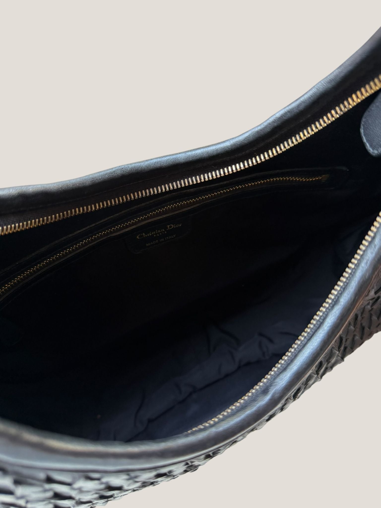 Dior Hobo Pelle Intrecciata