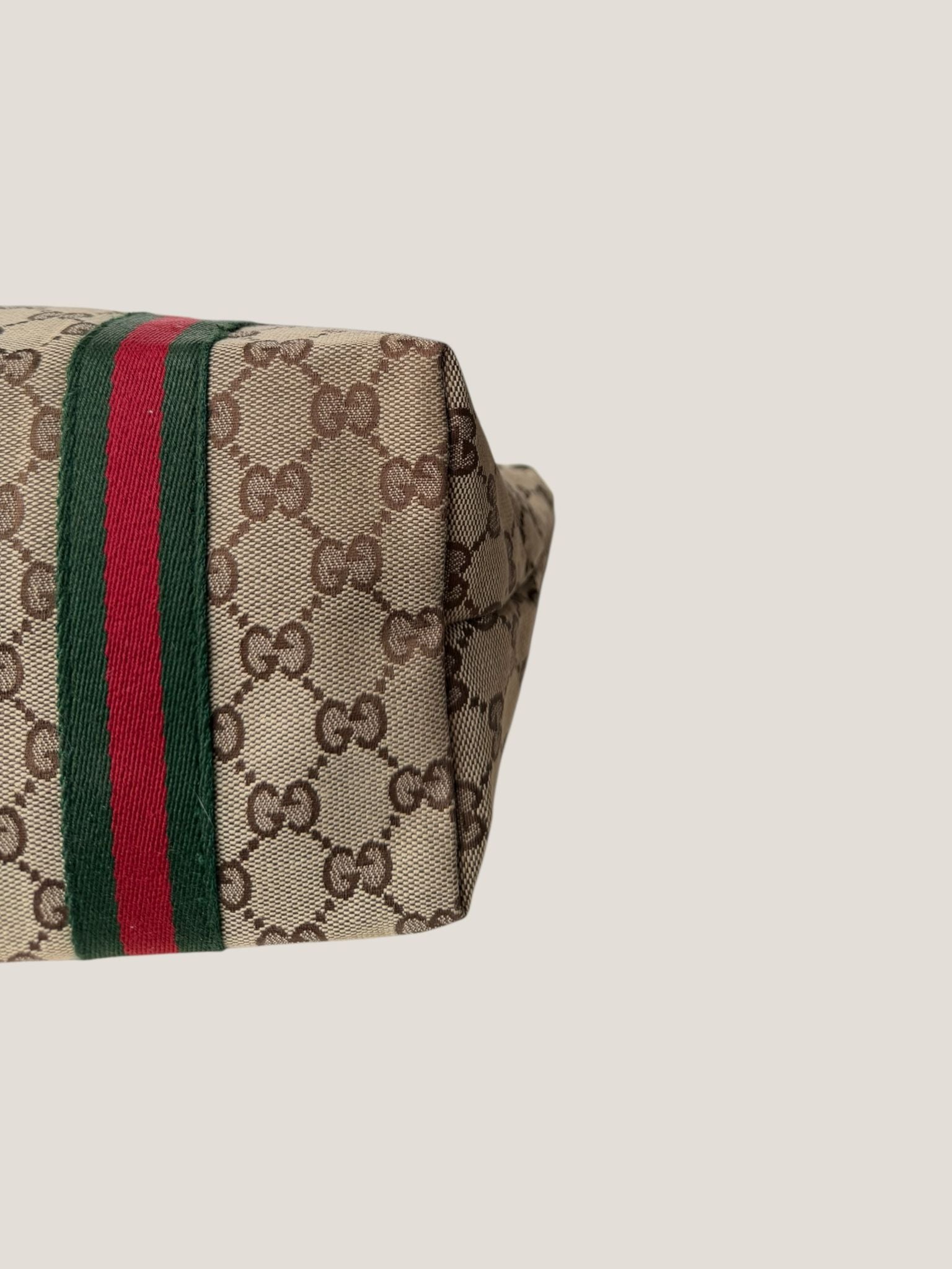 Gucci Tote GG Canvas Sherry Line