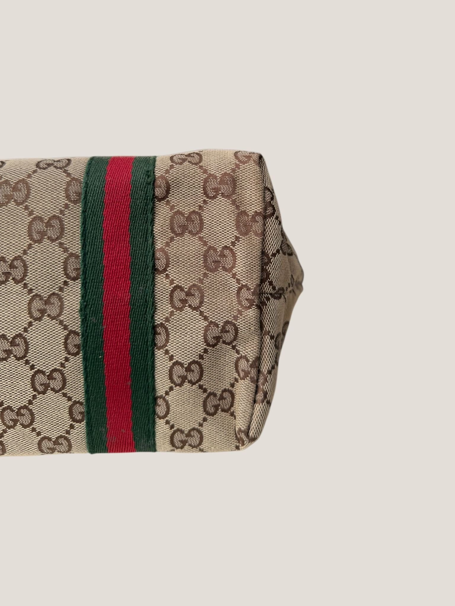Gucci Tote GG Canvas Sherry Line