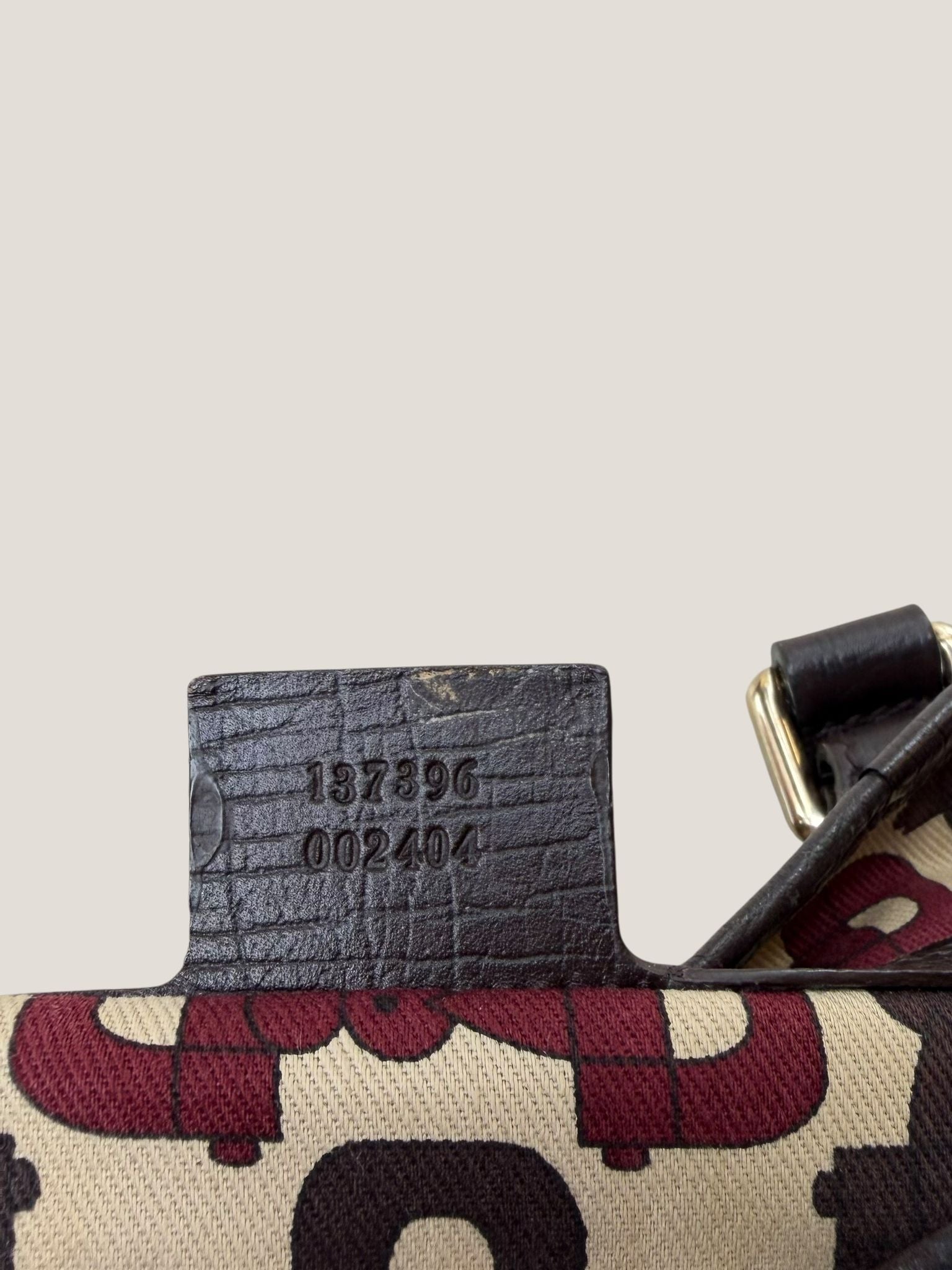 Gucci Tote GG Canvas Sherry Line