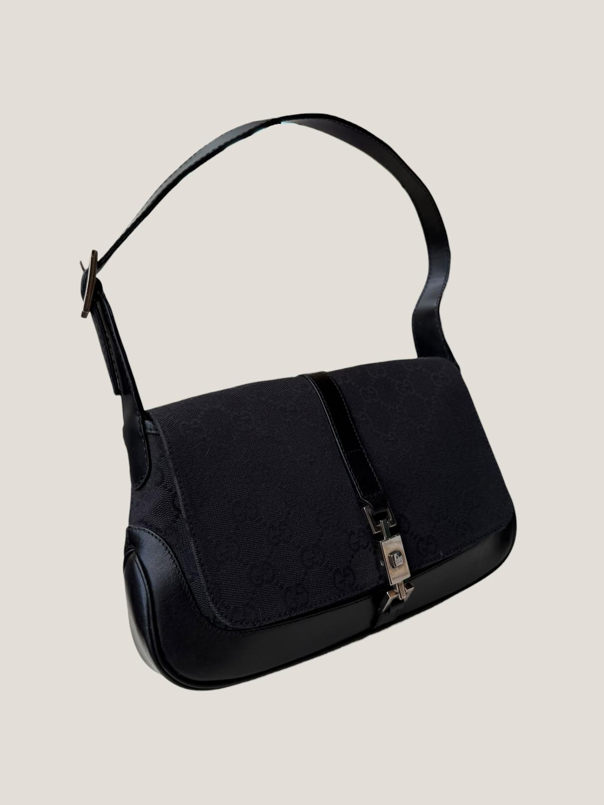Gucci Jackie GG Canvas Nero