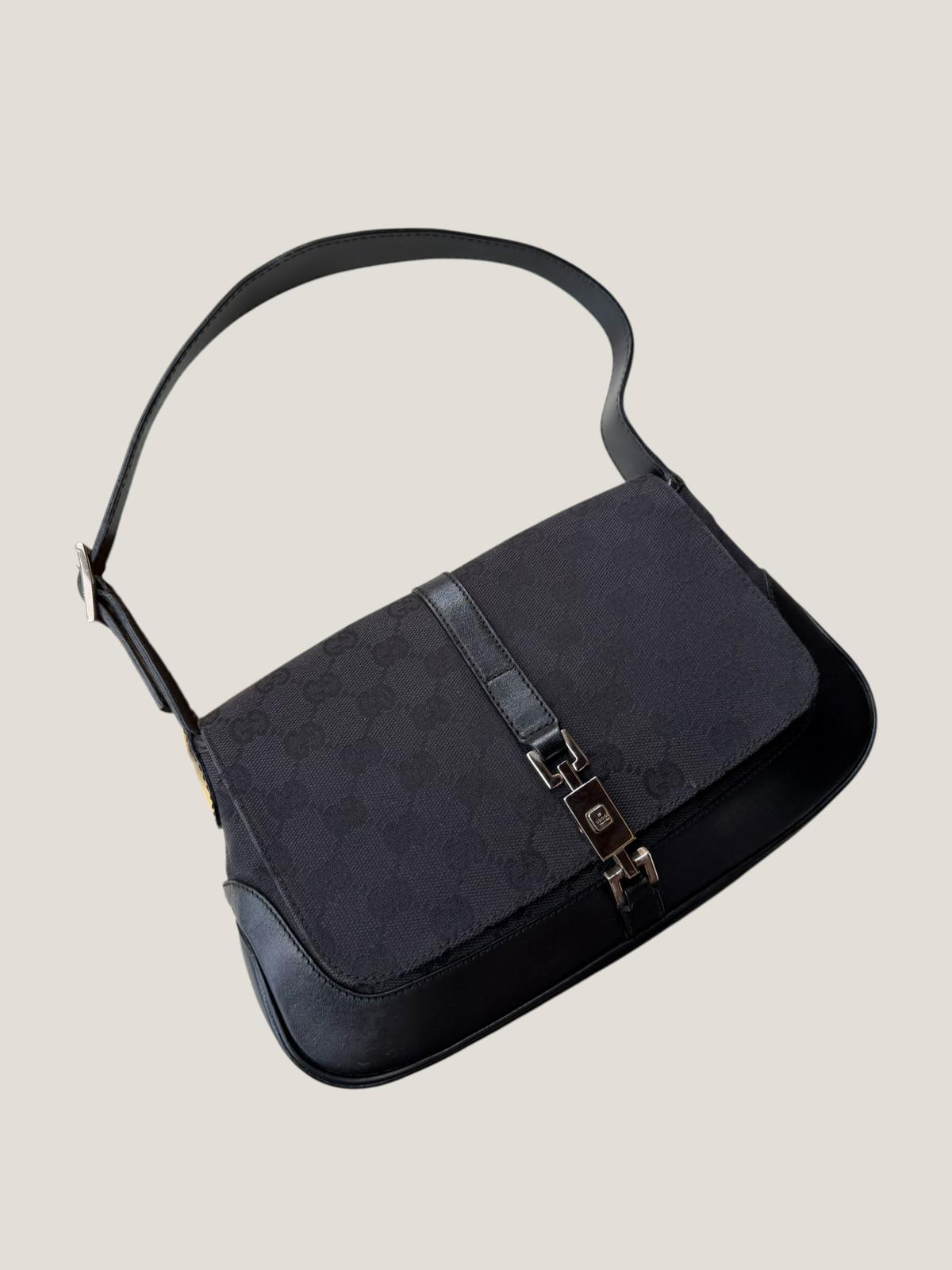 Gucci Jackie GG Canvas Nero