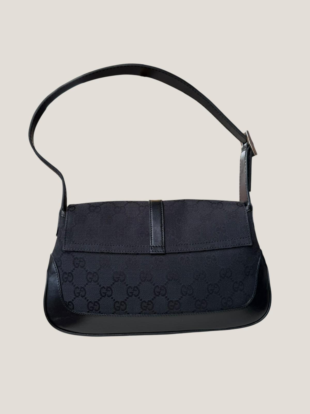 Gucci Jackie GG Canvas Nero