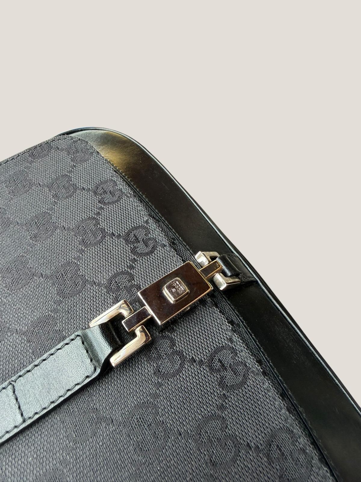 Gucci Jackie GG Canvas Nero